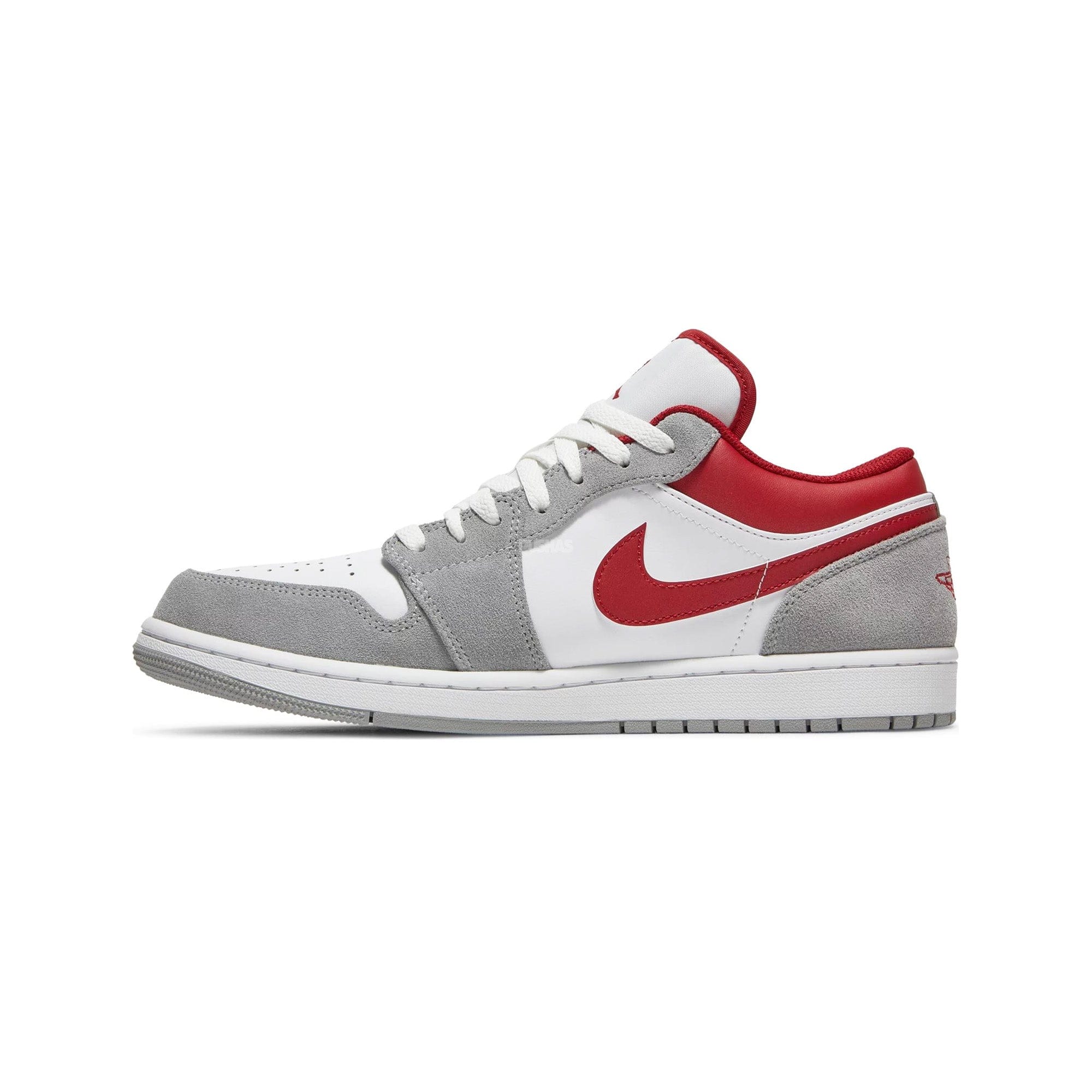 Air Jordan 1 Low SE Light Smoke Grey Gym Red (2021)