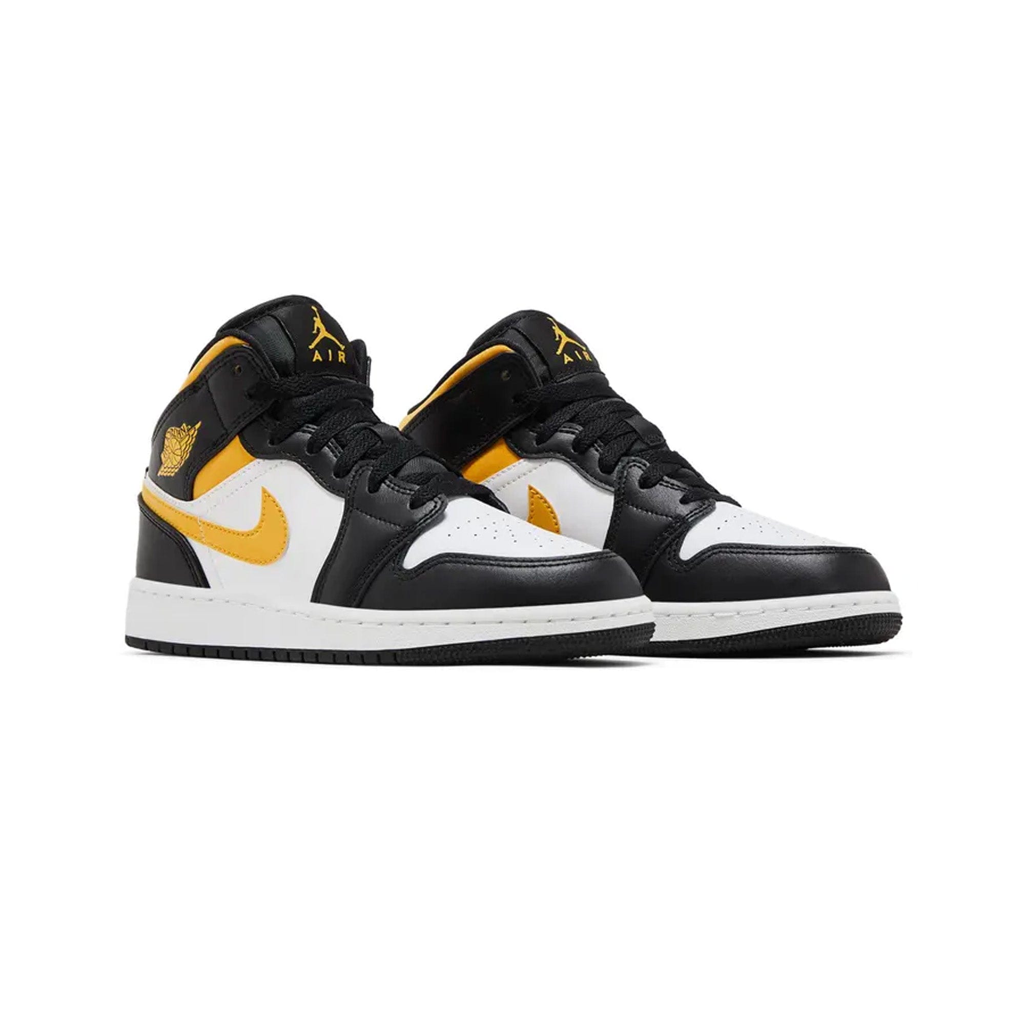 Air Jordan 1 Mid Pollen Black GS