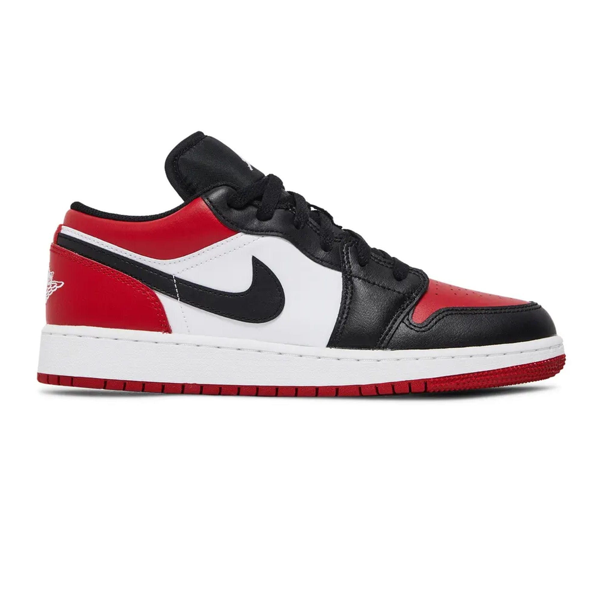 Air Jordan 1 Low Bred Toe GS (2021)