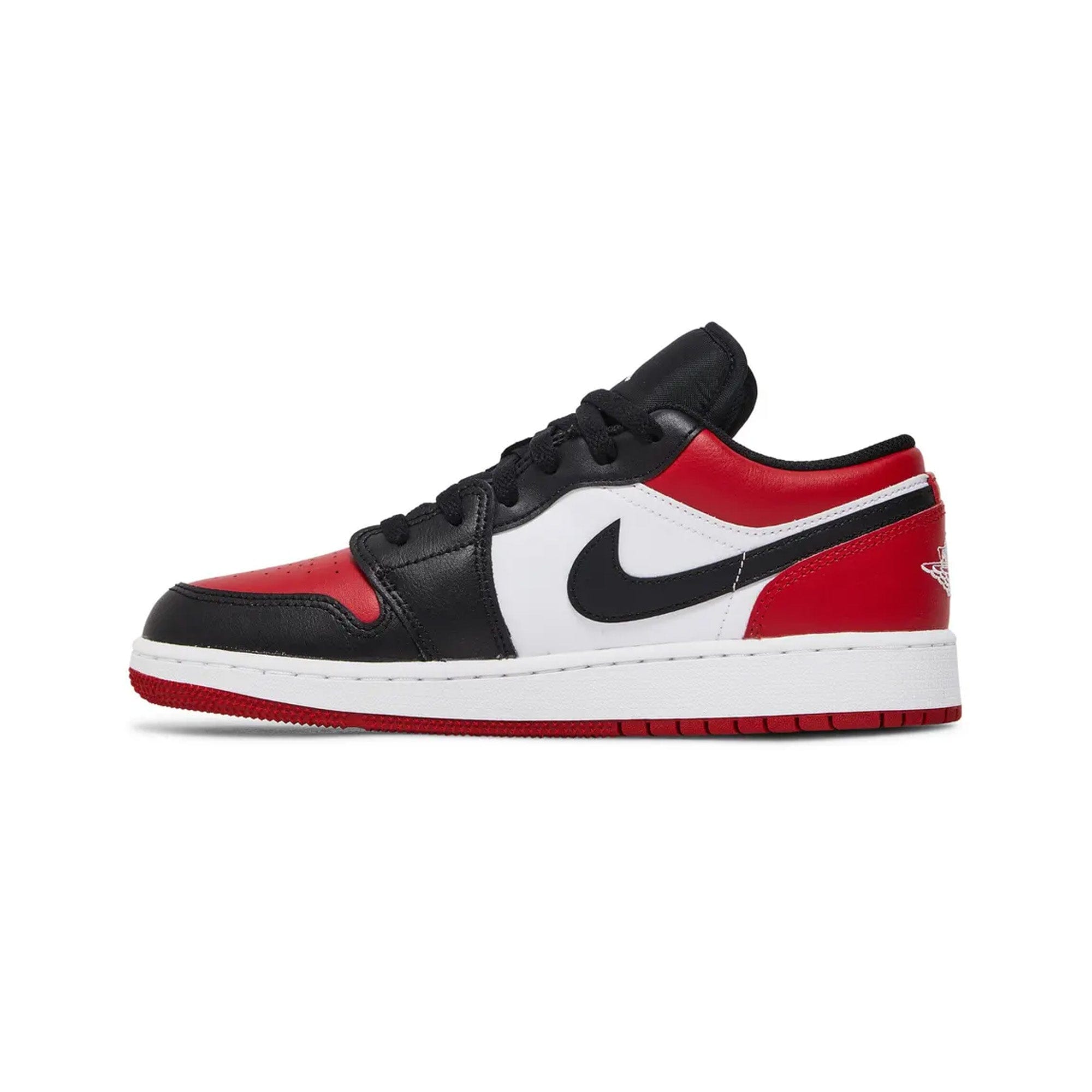 Air Jordan 1 Low Bred Toe GS (2021)