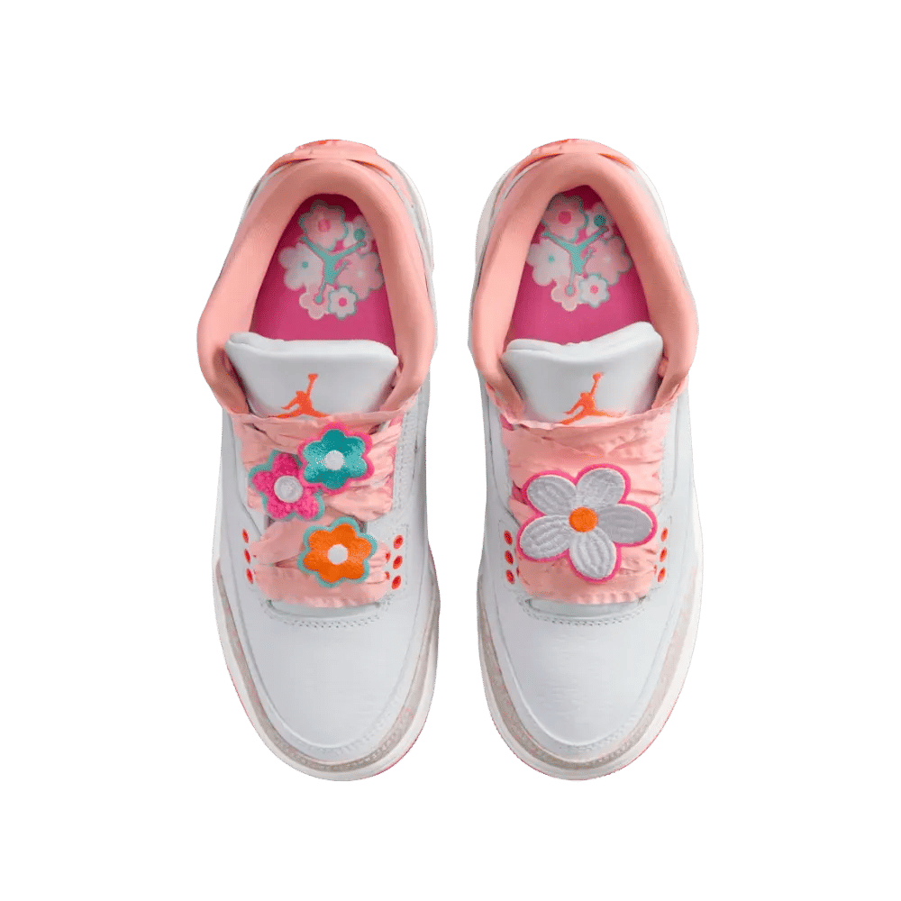 Air Jordan 3 Retro GS Spring Flowers
