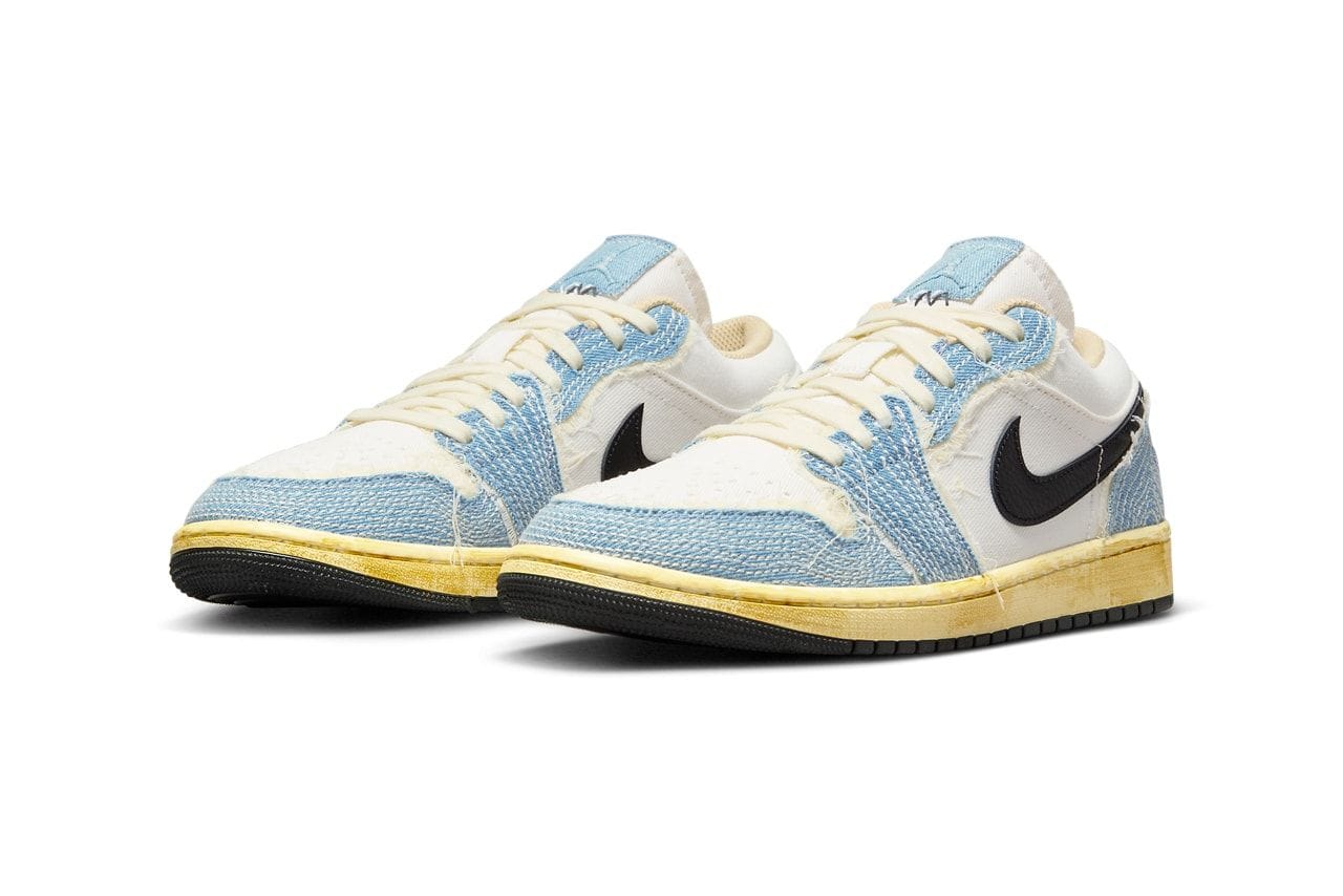 Air Jordan 1 Low Sashiko Denim