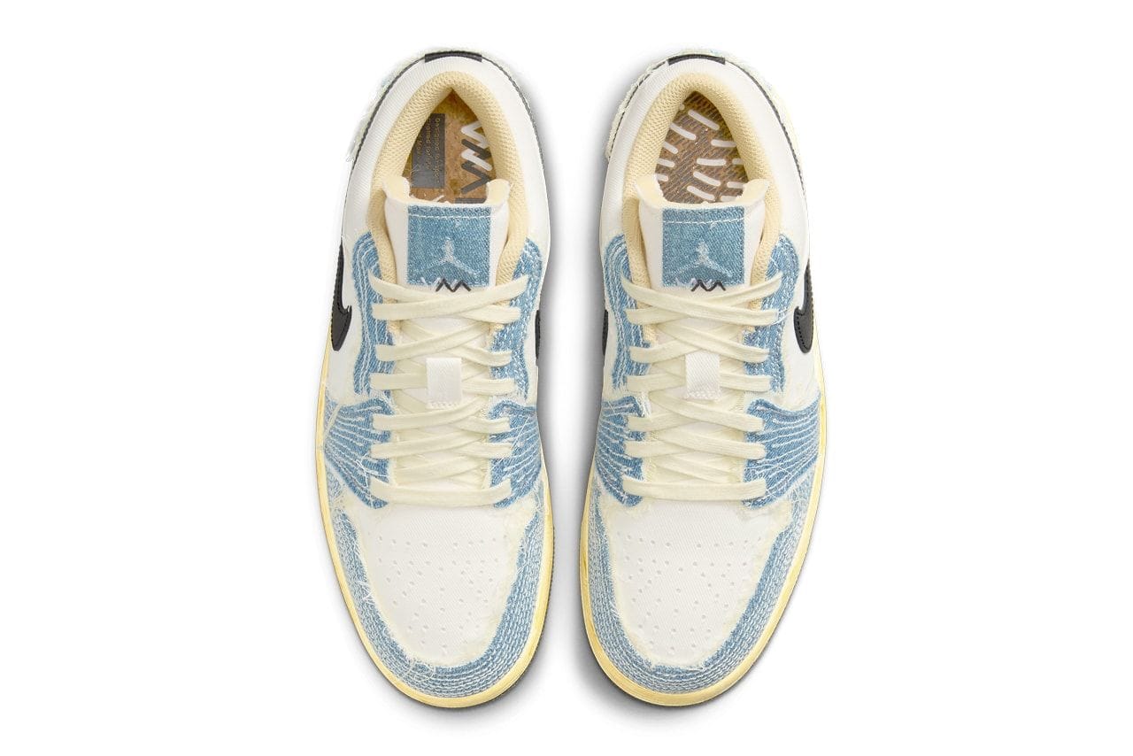 Air Jordan 1 Low Sashiko Denim