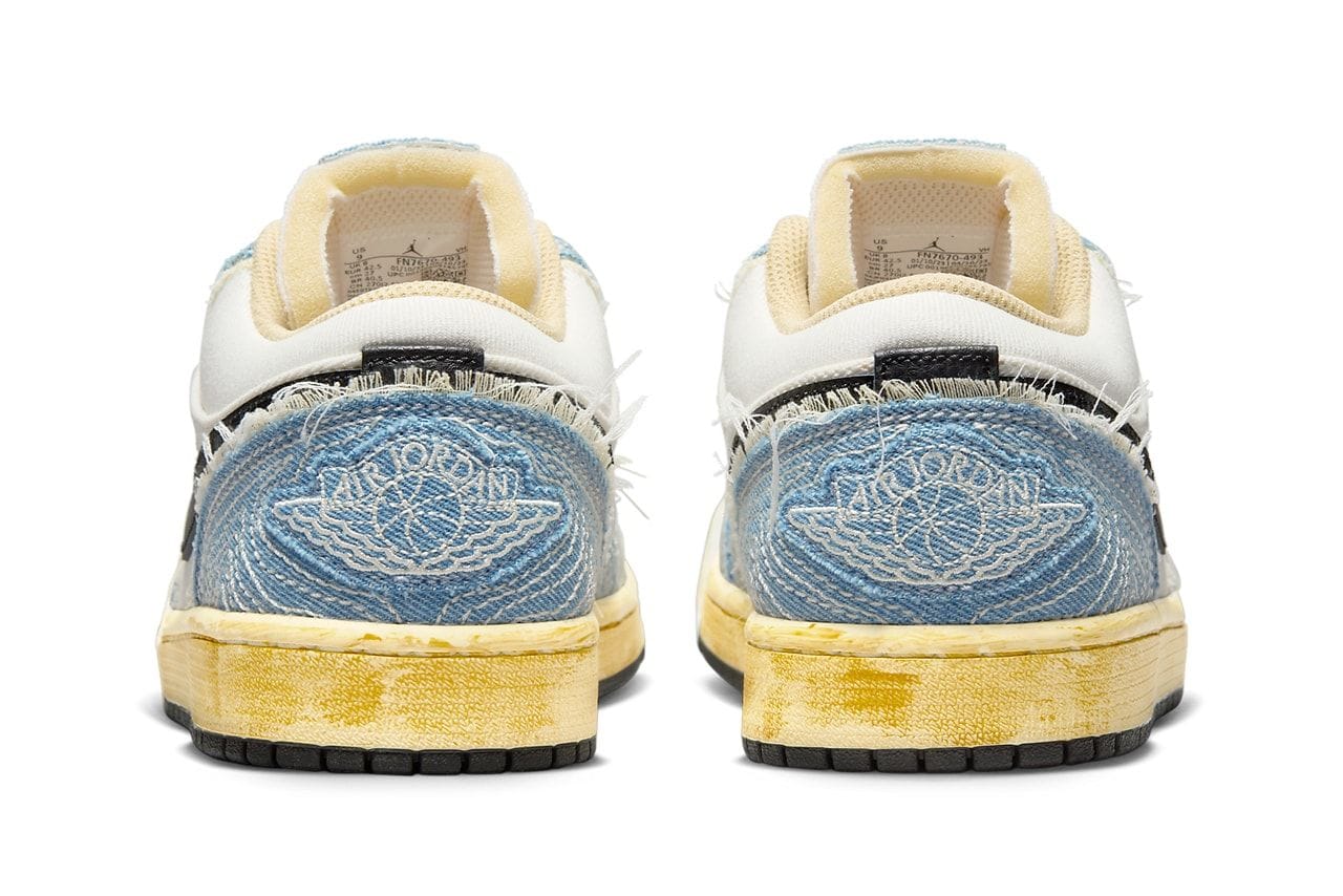Air Jordan 1 Low Sashiko Denim