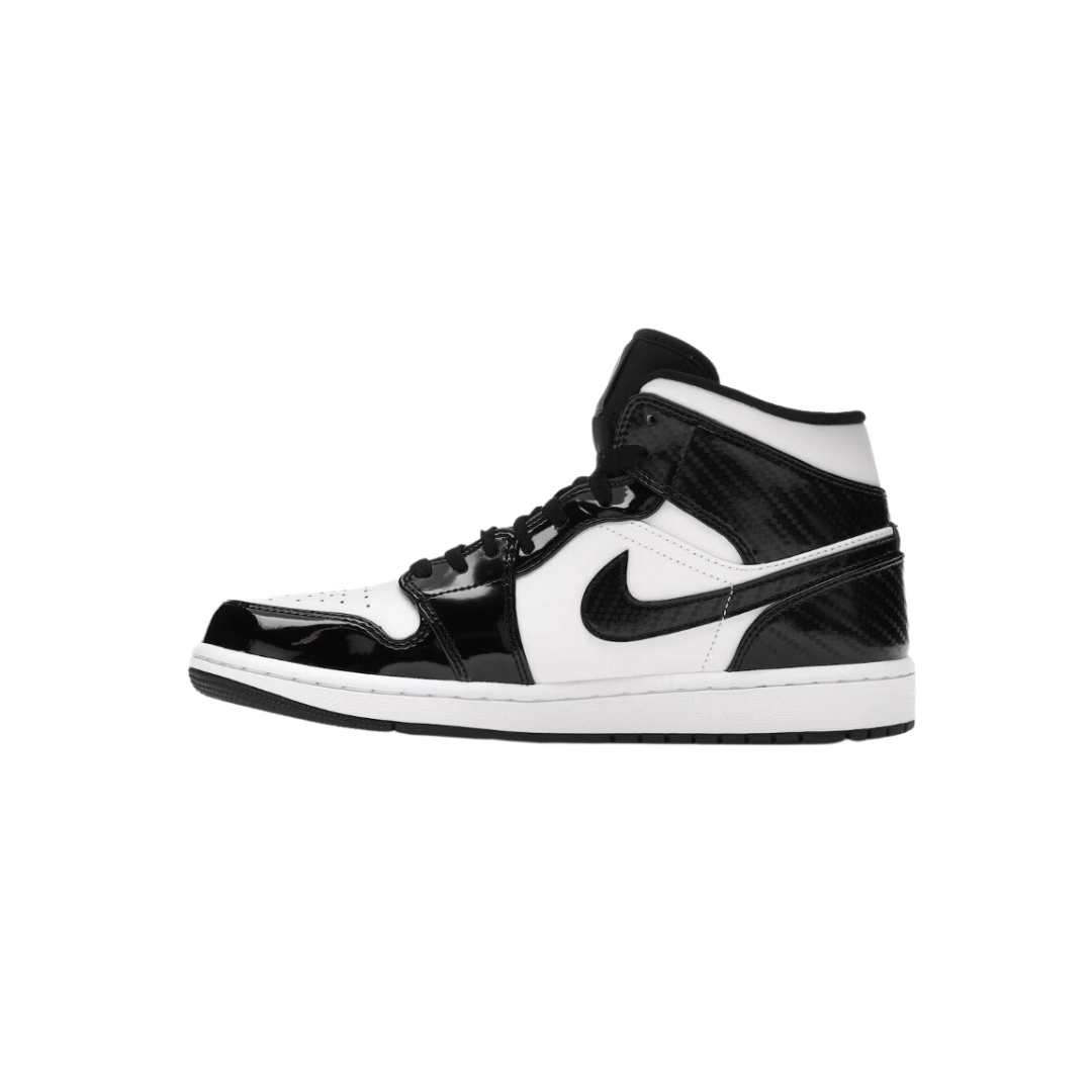 Air Jordan 1 Mid All Star 2021 Black White Patent India