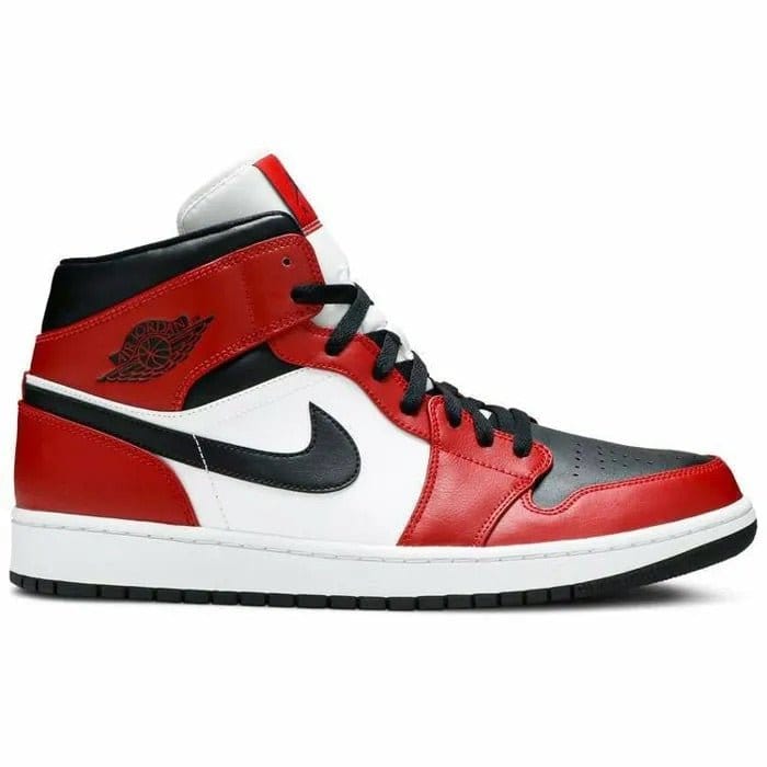 Air Jordan 1 Mid Chicago Black Toe Sneakers India