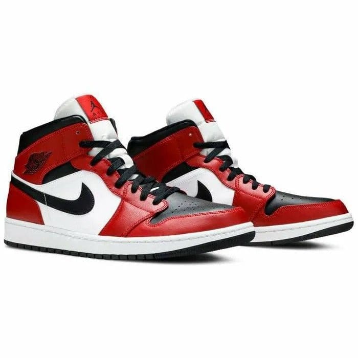 Air Jordan 1 Mid Chicago Black Toe Sneakers India