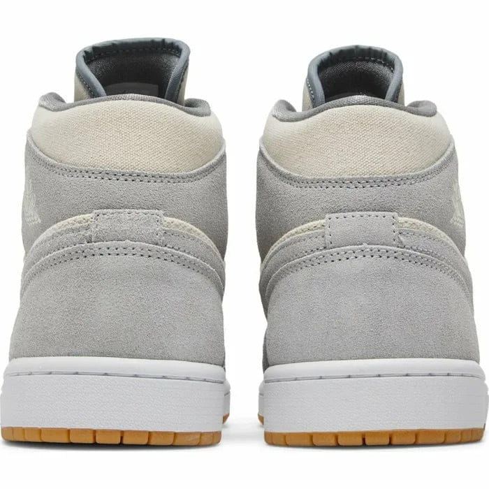 Air Jordan 1 Mid Coconut Milk Grey Sneakers India