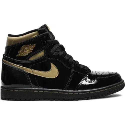 Air Jordan 1 Black Metallic Gold High OG India — Authentic