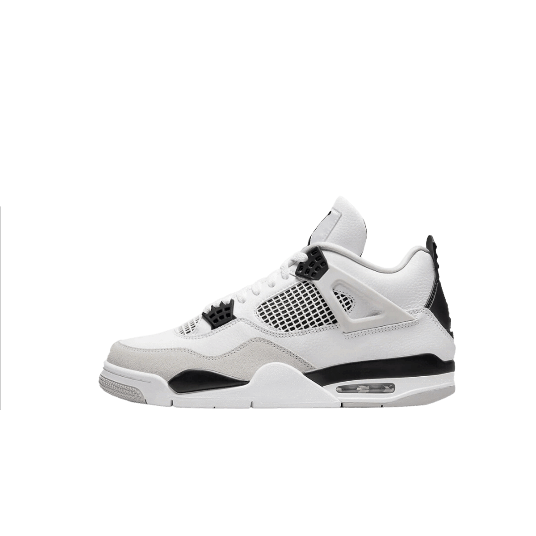 Air Jordan 4 Military Black Sneakers — Off Kicks India