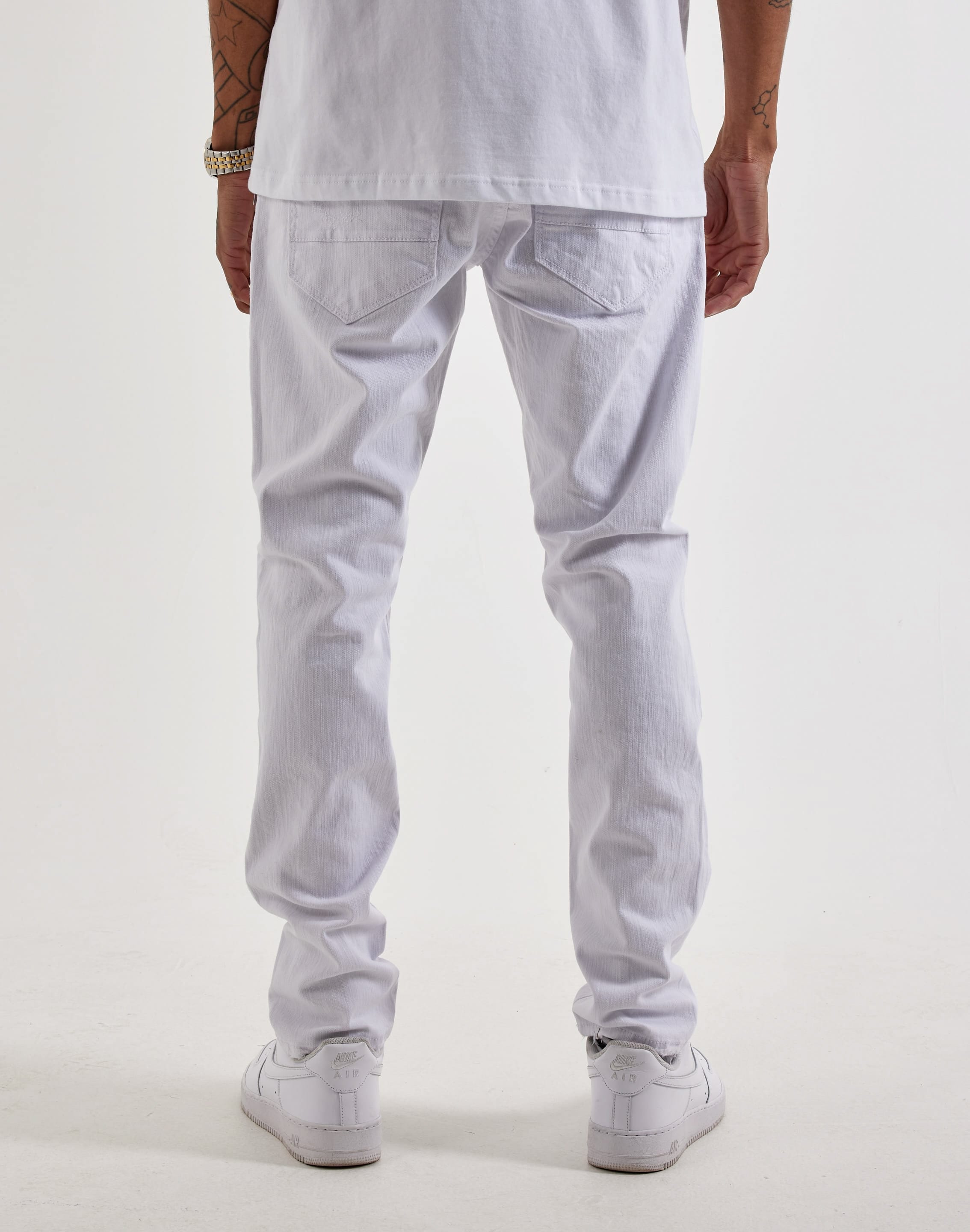 Air Jordan Jordan Craig Slim Distressed Basic Sean Denim Jeans