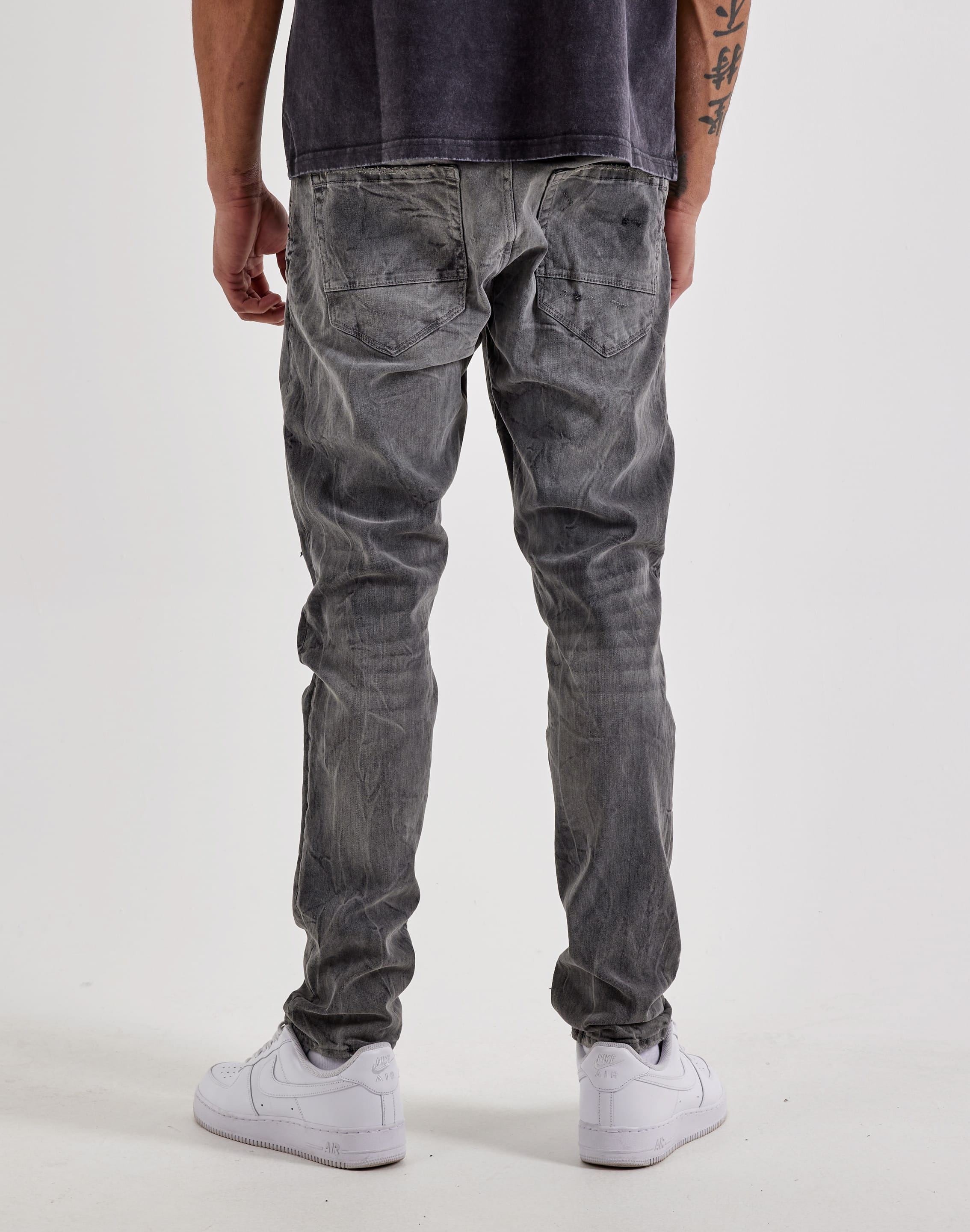 Air Jordan Jordan Craig Distressed Sean Slim Denim Jeans