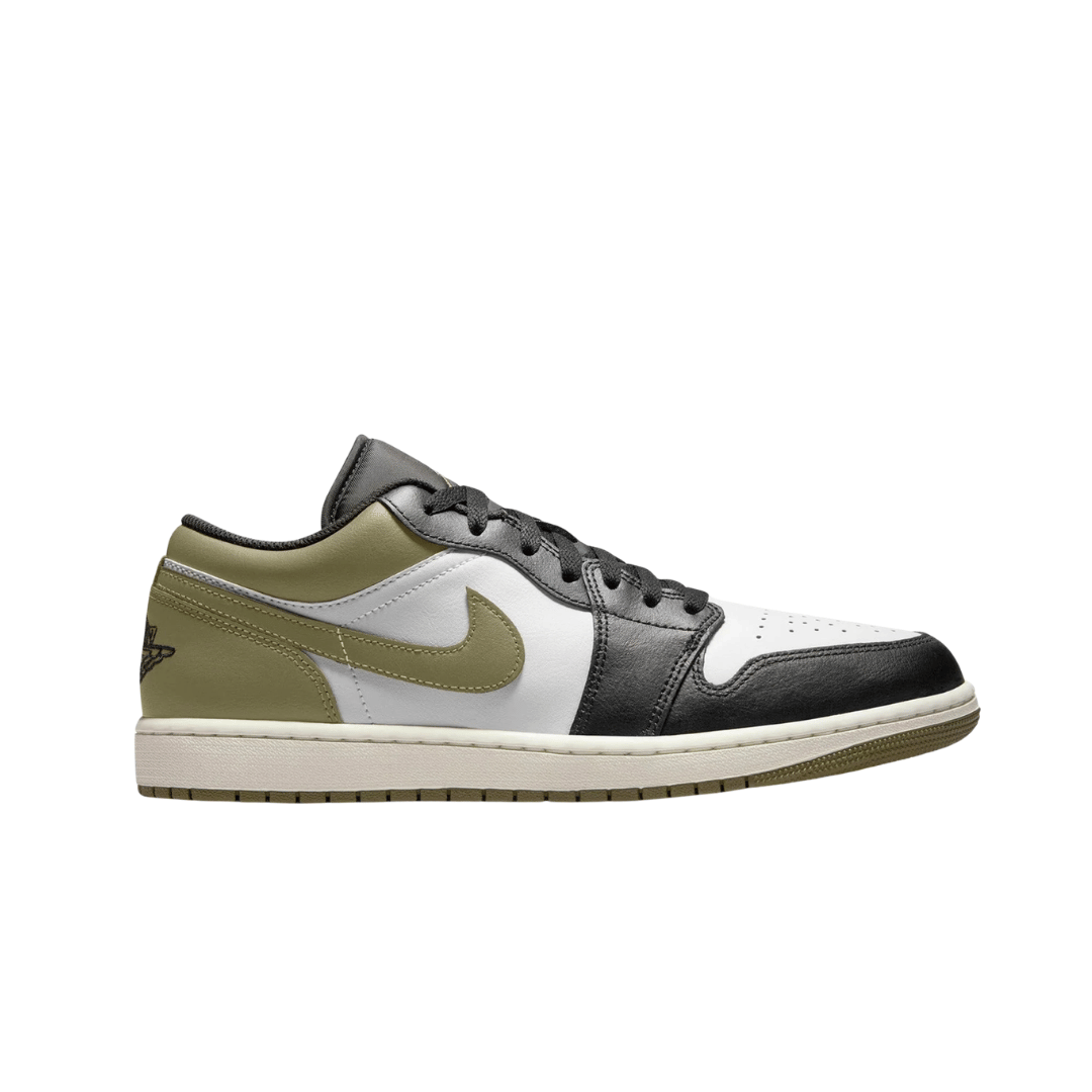 Air Jordan Nike Air Jordan 1 Low Black Toe Medium Olive