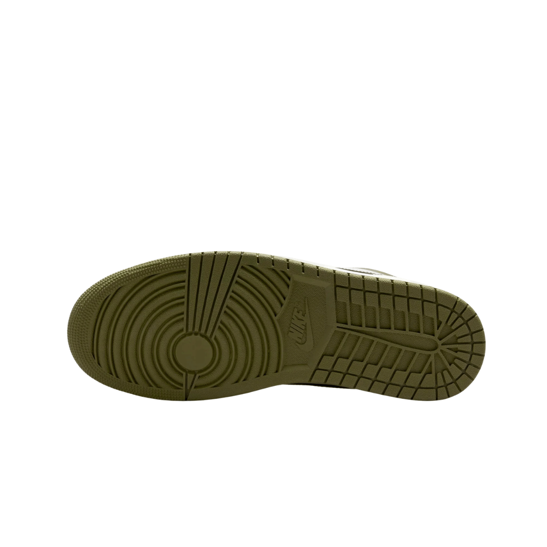 Air Jordan Nike Air Jordan 1 Low Black Toe Medium Olive