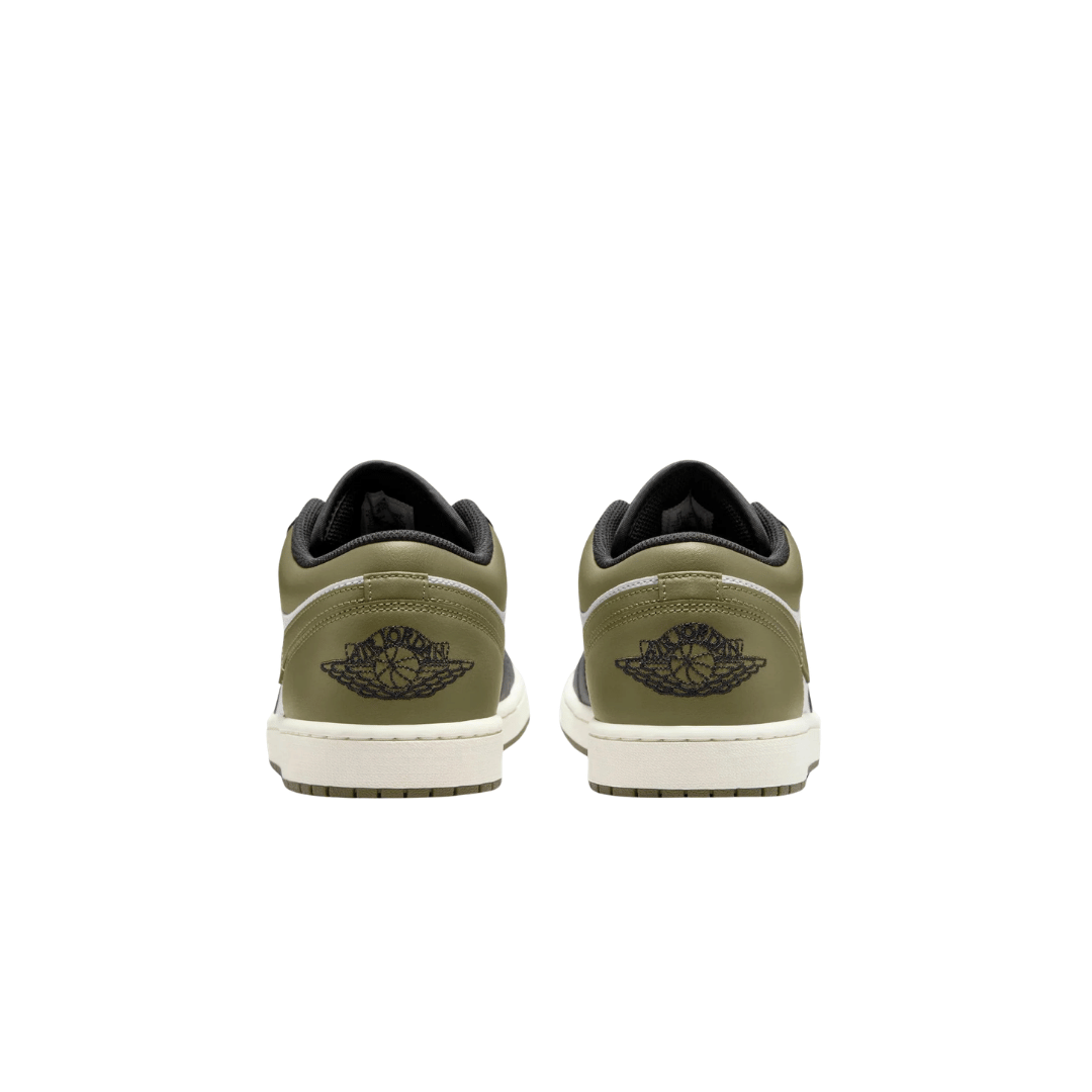 Air Jordan Nike Air Jordan 1 Low Black Toe Medium Olive