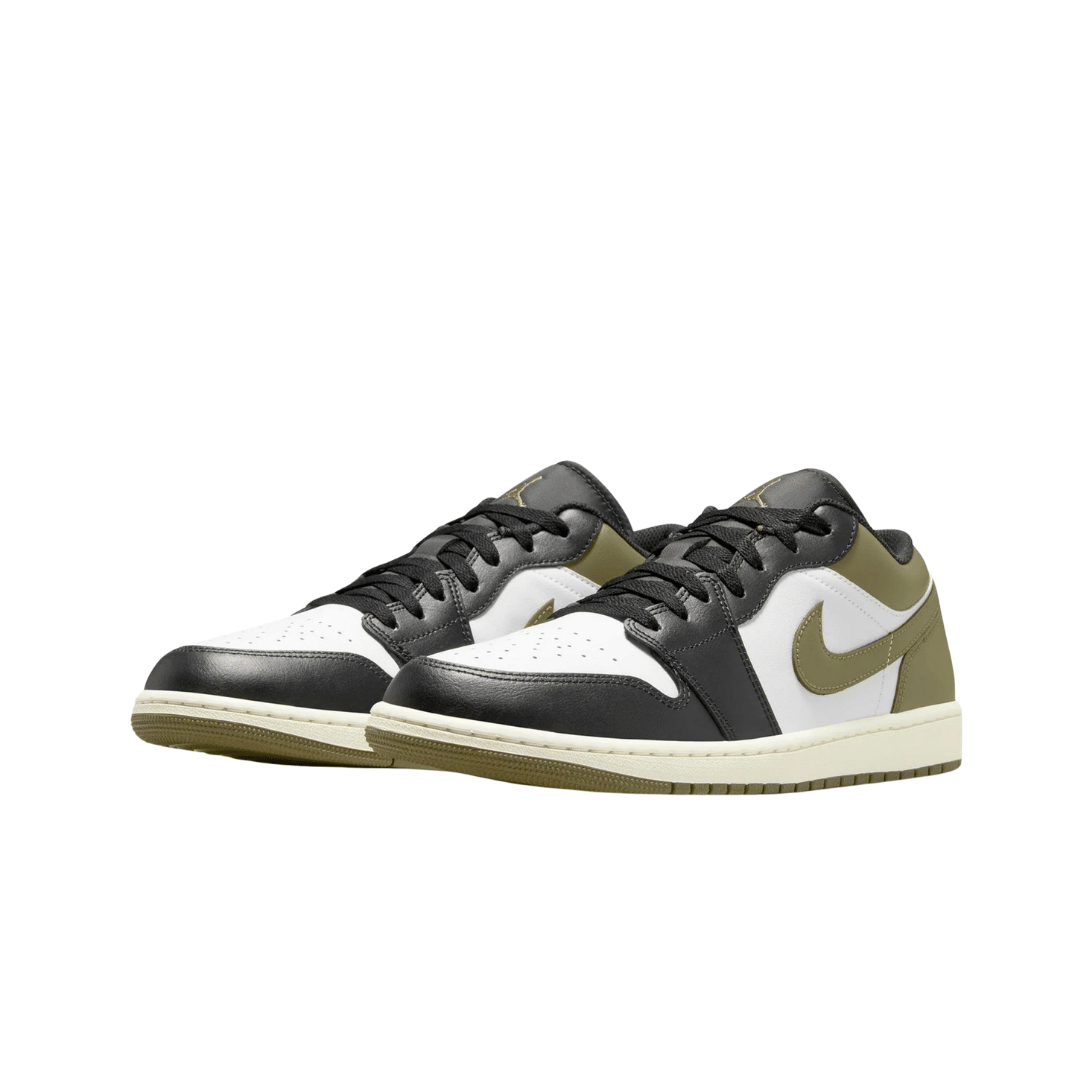 Air Jordan Nike Air Jordan 1 Low Black Toe Medium Olive