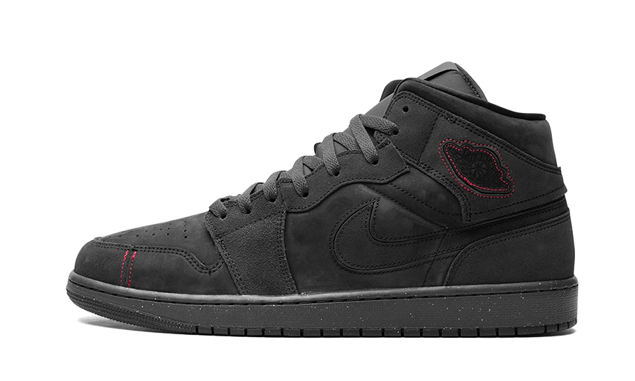 Air Jordan 1 Mid SE Craft Grey Red