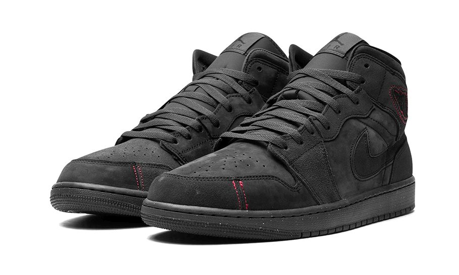 Air Jordan 1 Mid SE Craft Grey Red