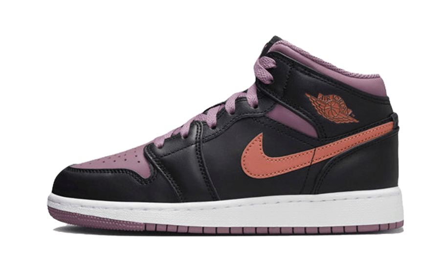 Air Jordan 1 Mid Black Sky J Mauve