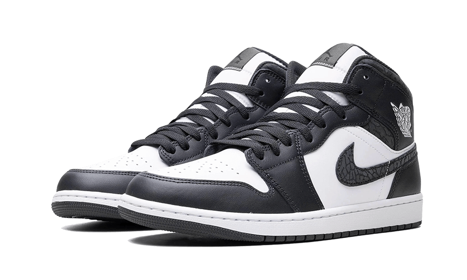 Air Jordan 1 Mid Black Elephant