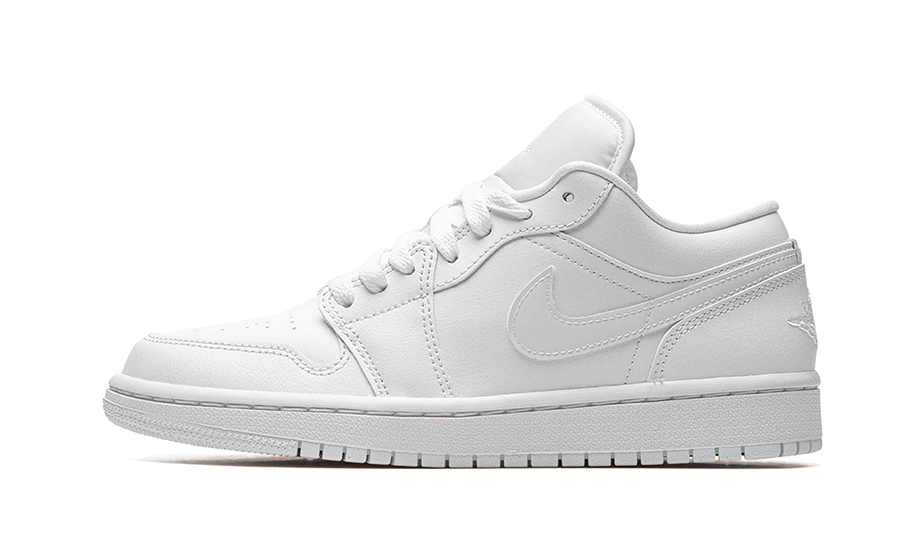 Air Jordan 1 Low Triple White Patent Swoosh (2022)