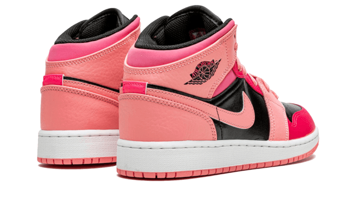 Air Jordan 1 Mid Coral Chalk Pink