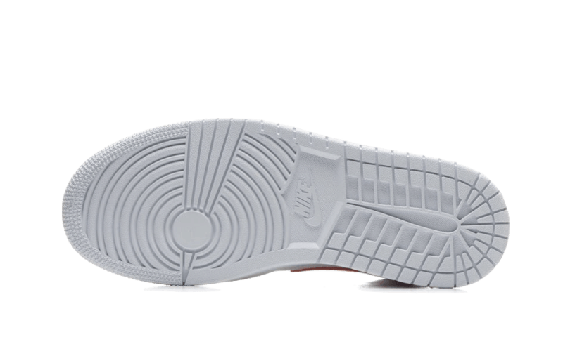Air Jordan 1 Mid White University Red