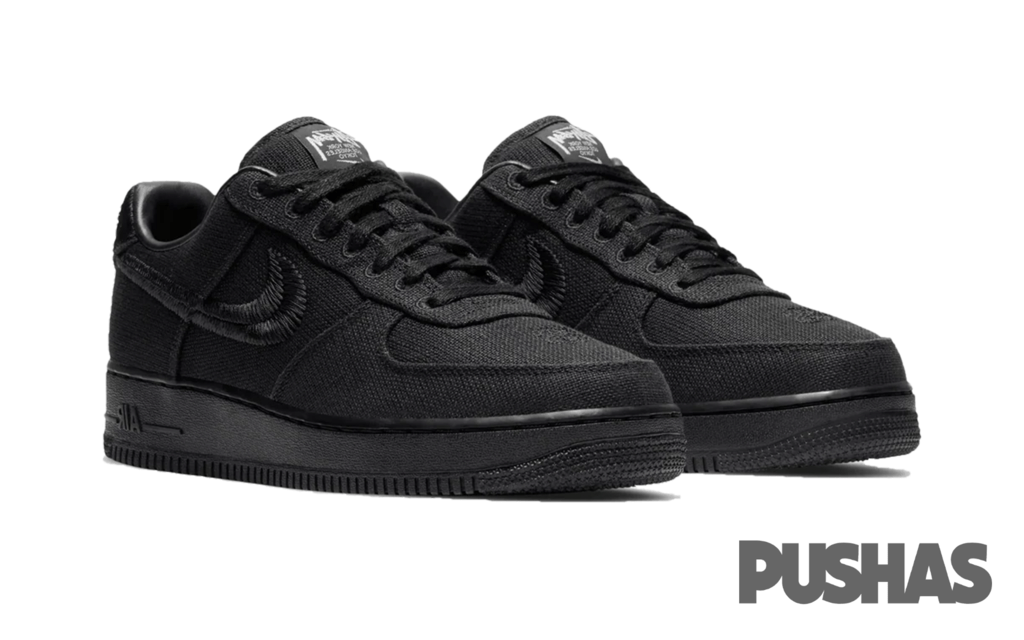 Nike Air Force 1 Low Stussy Black PS(2020)
