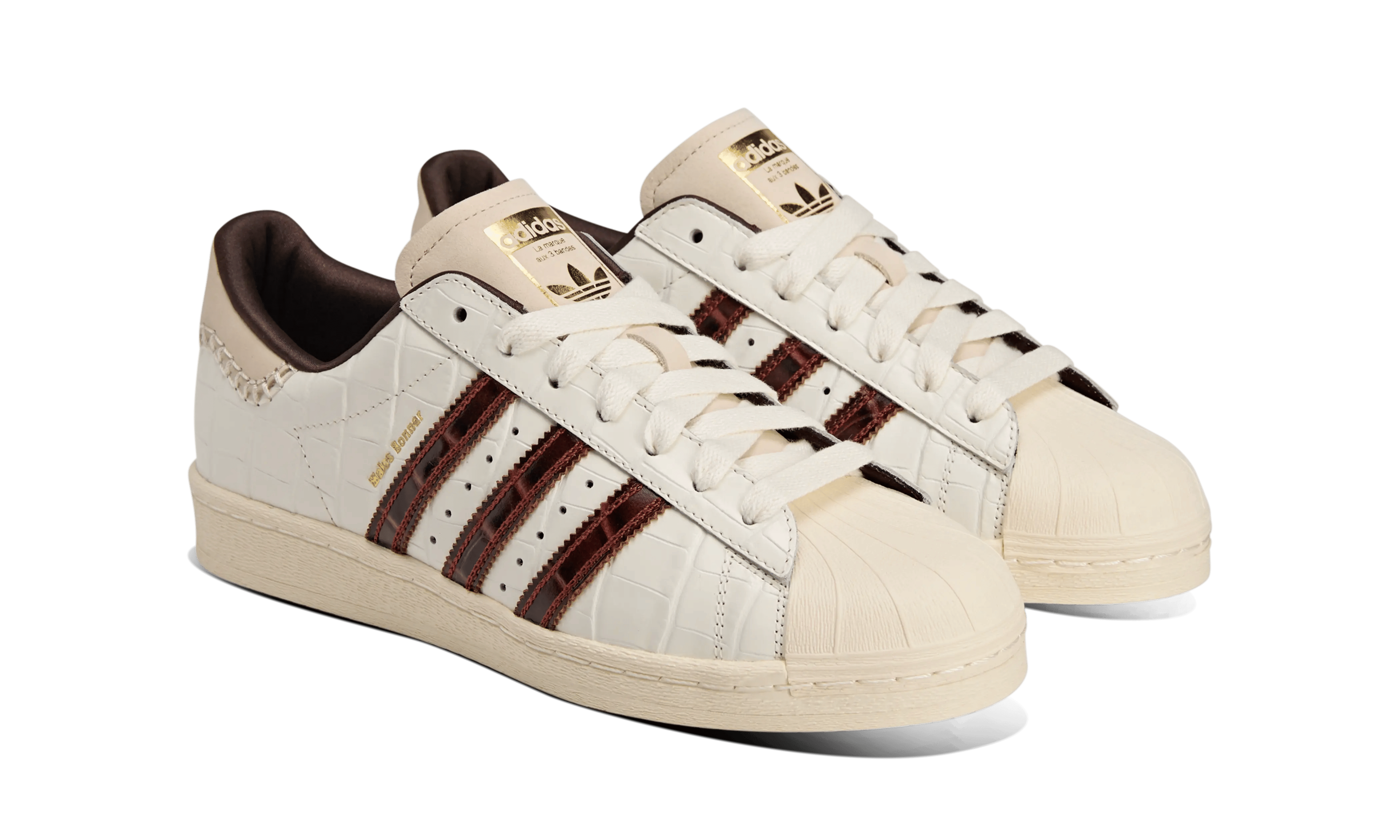 adidas Superstar Wales Bonner White Brown Croc