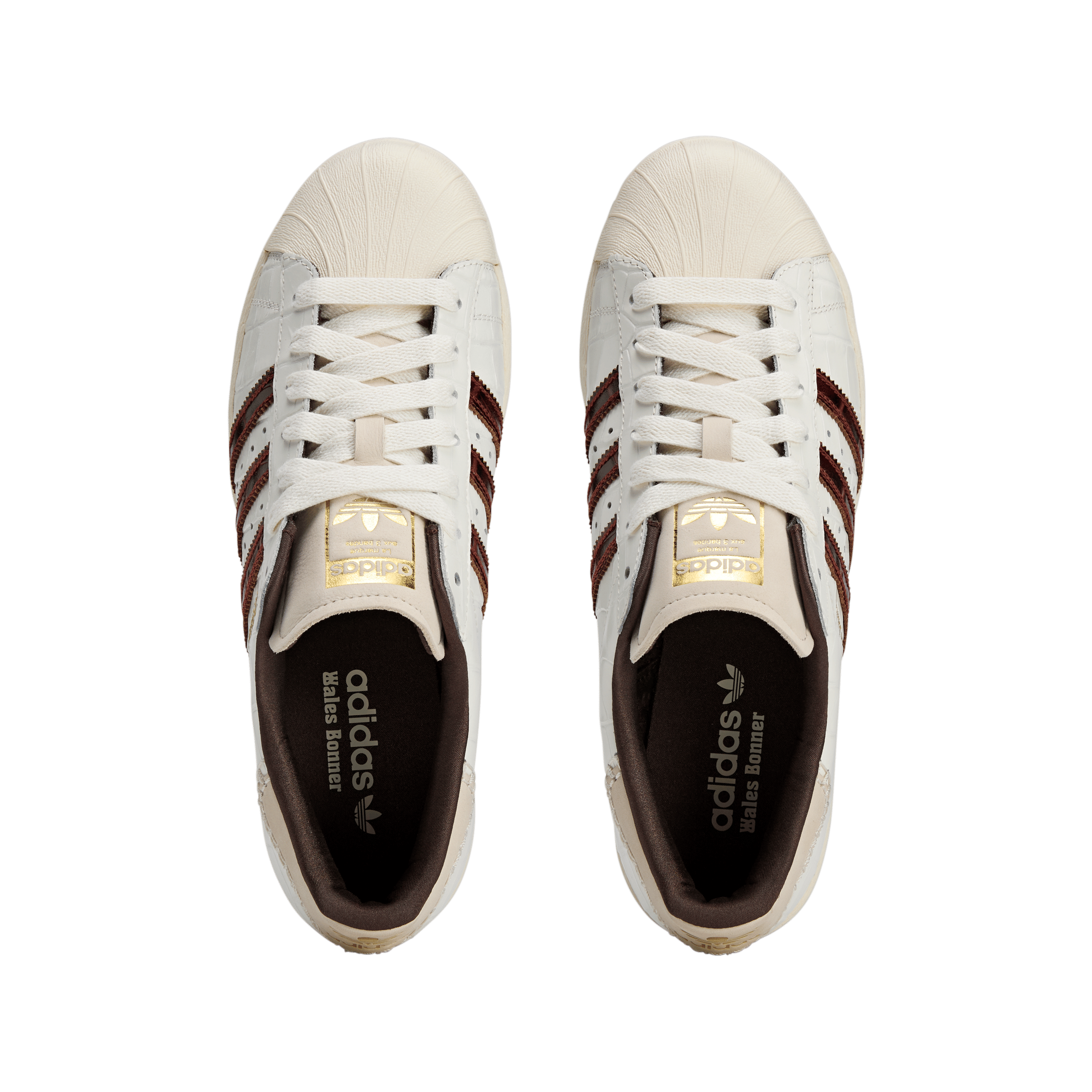 adidas Superstar Wales Bonner White Brown Croc