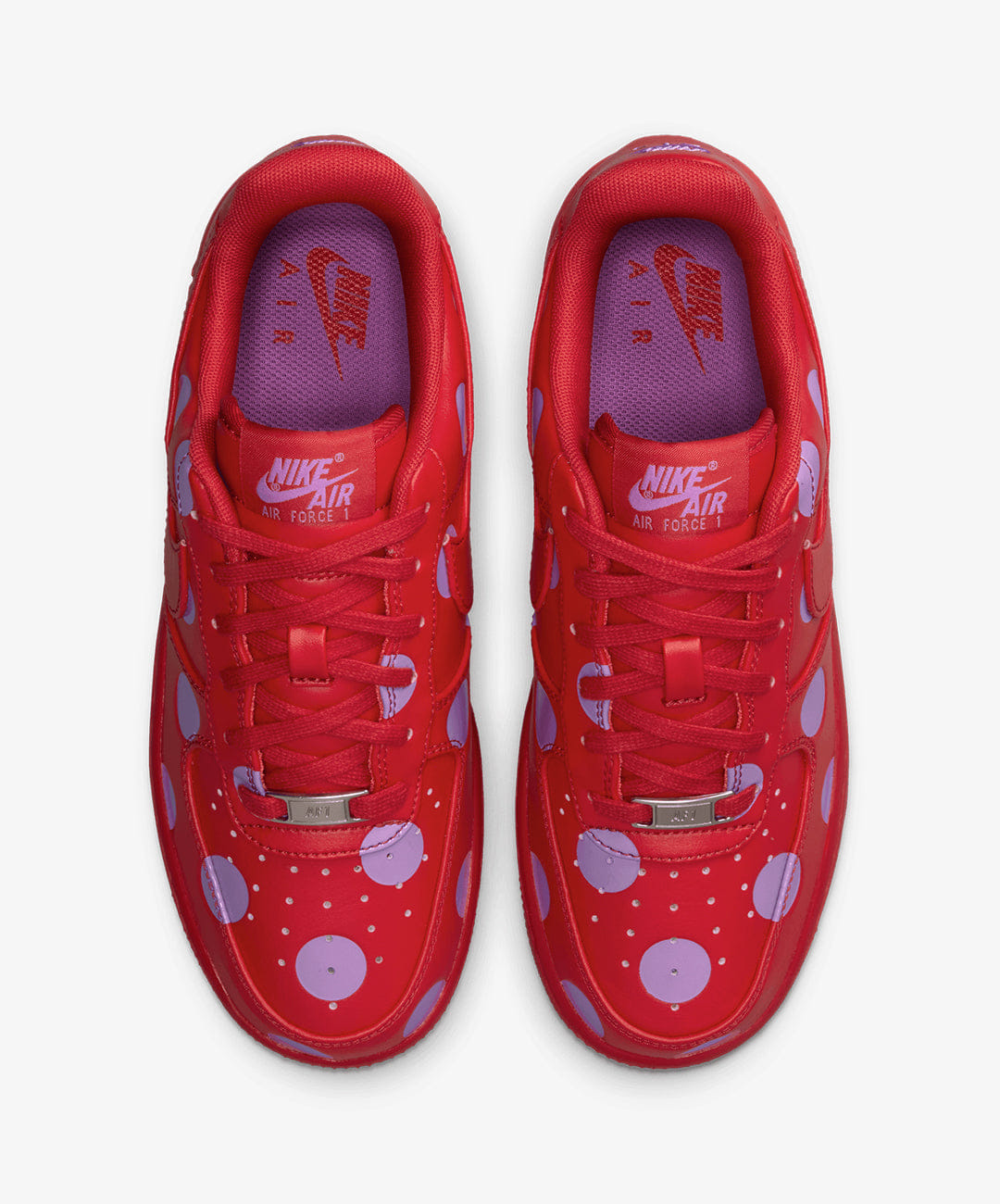 Nike | AIR FORCE 1 '07 { UNIVERSITY RED/UNIVERSITY RED - LT MAGENTA