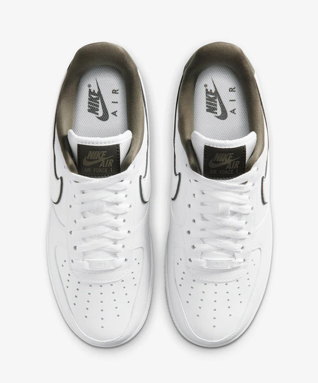 Nike | AIR FORCE 1 '07 ESSENTIAL { WHITE/SEQUOIA - MEDIUM OLIVE