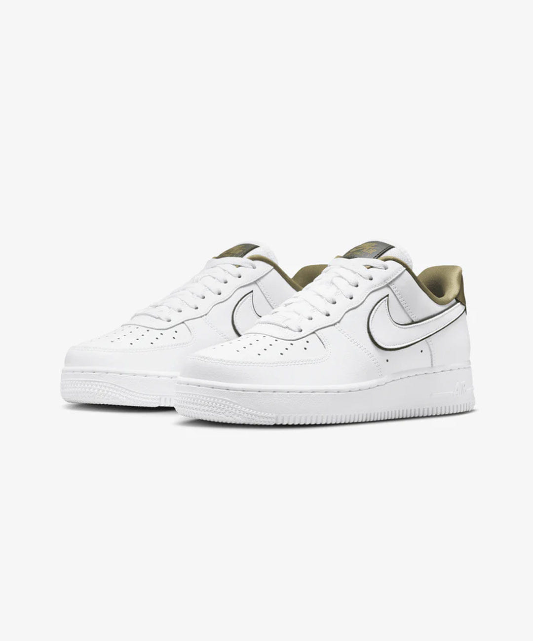 Nike | AIR FORCE 1 '07 ESSENTIAL { WHITE/SEQUOIA - MEDIUM OLIVE