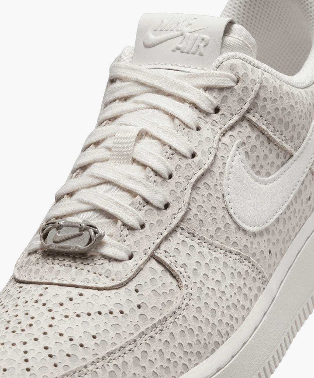 Nike | AIR FORCE 1 '07 PREMIUM { PHANTOM/METALLIC SILVER - SAIL