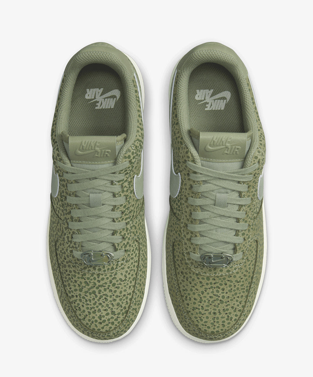 Nike | AIR FORCE 1 '07 PREMIUM { SESAME/OIL GREEN - LIGHT BONE