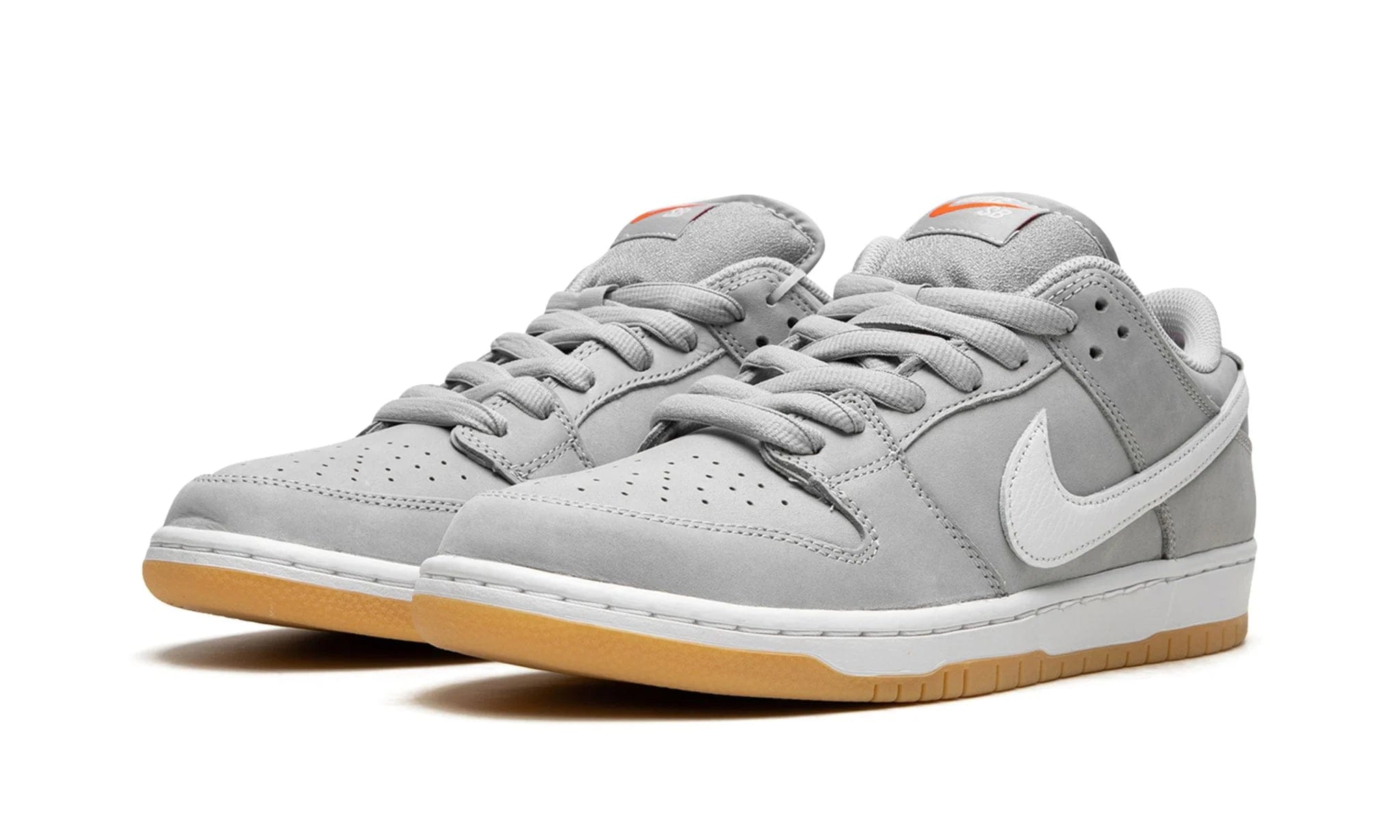 Nike SB Dunk Low Pro ISO Orange Label Grey / Gum