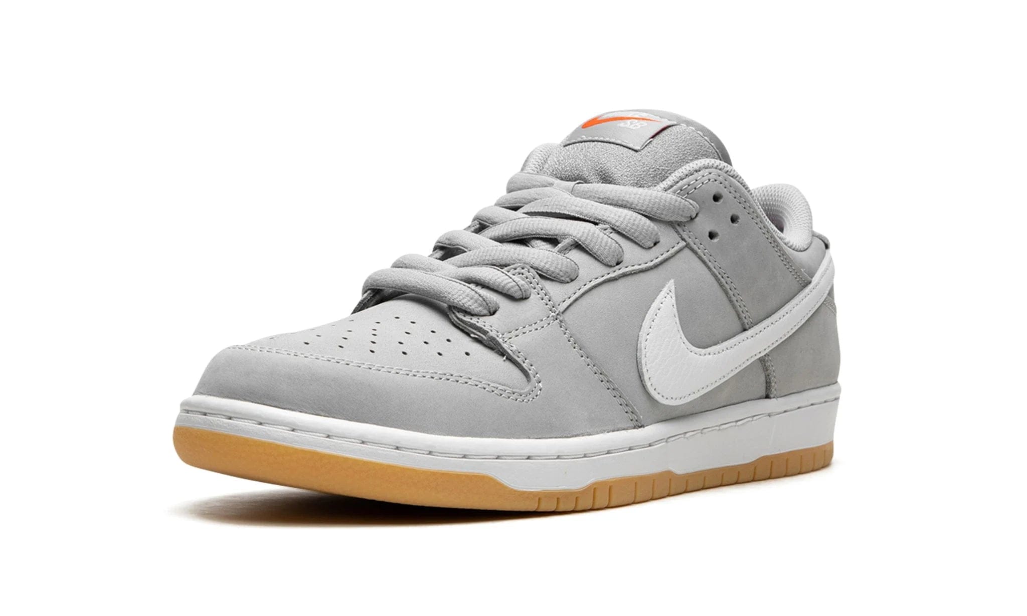 Nike SB Dunk Low Pro ISO Orange Label Grey / Gum