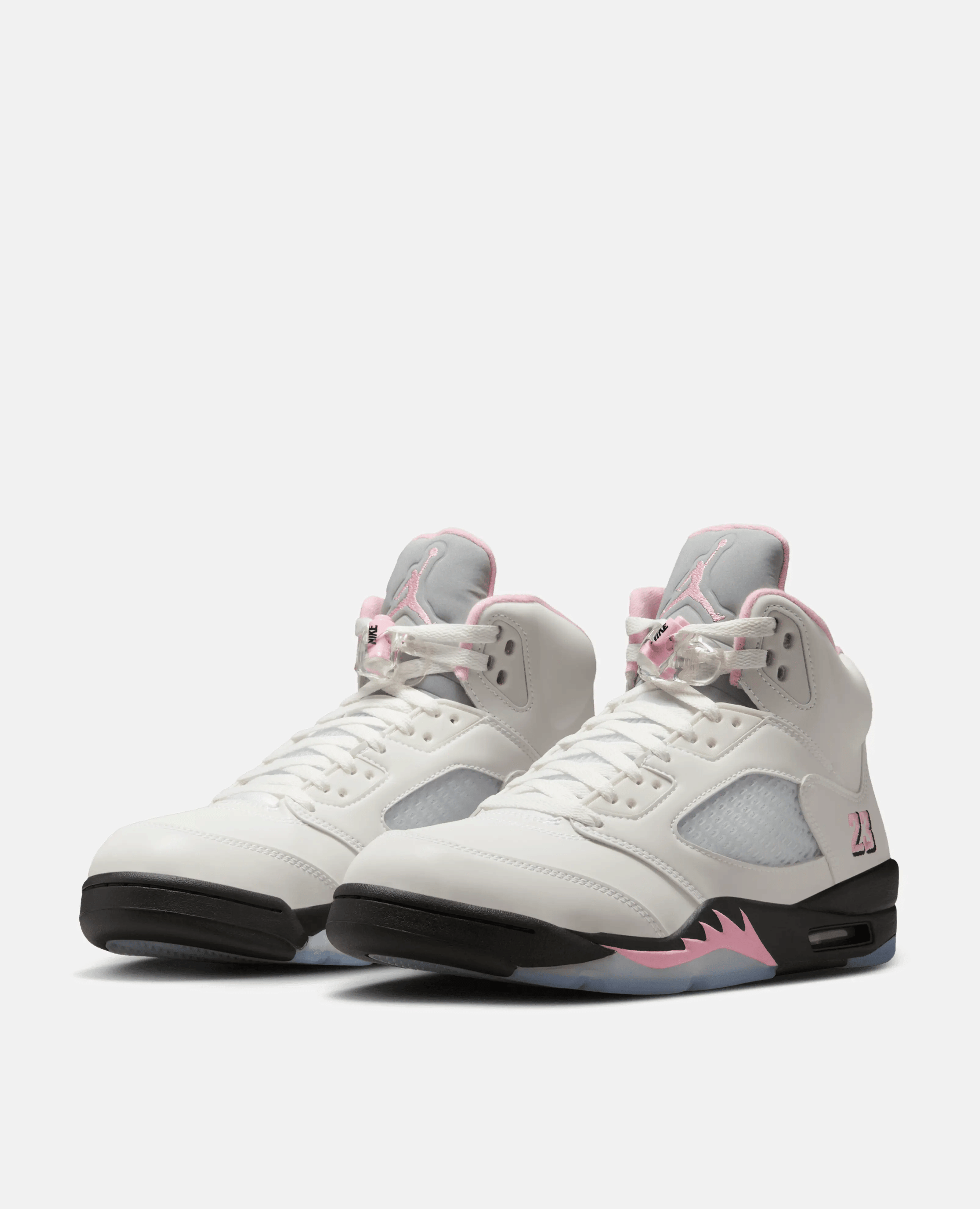 Nike Air Jordan 5 Retro Medium Soft Pink (White/Med Soft Pink - Black)