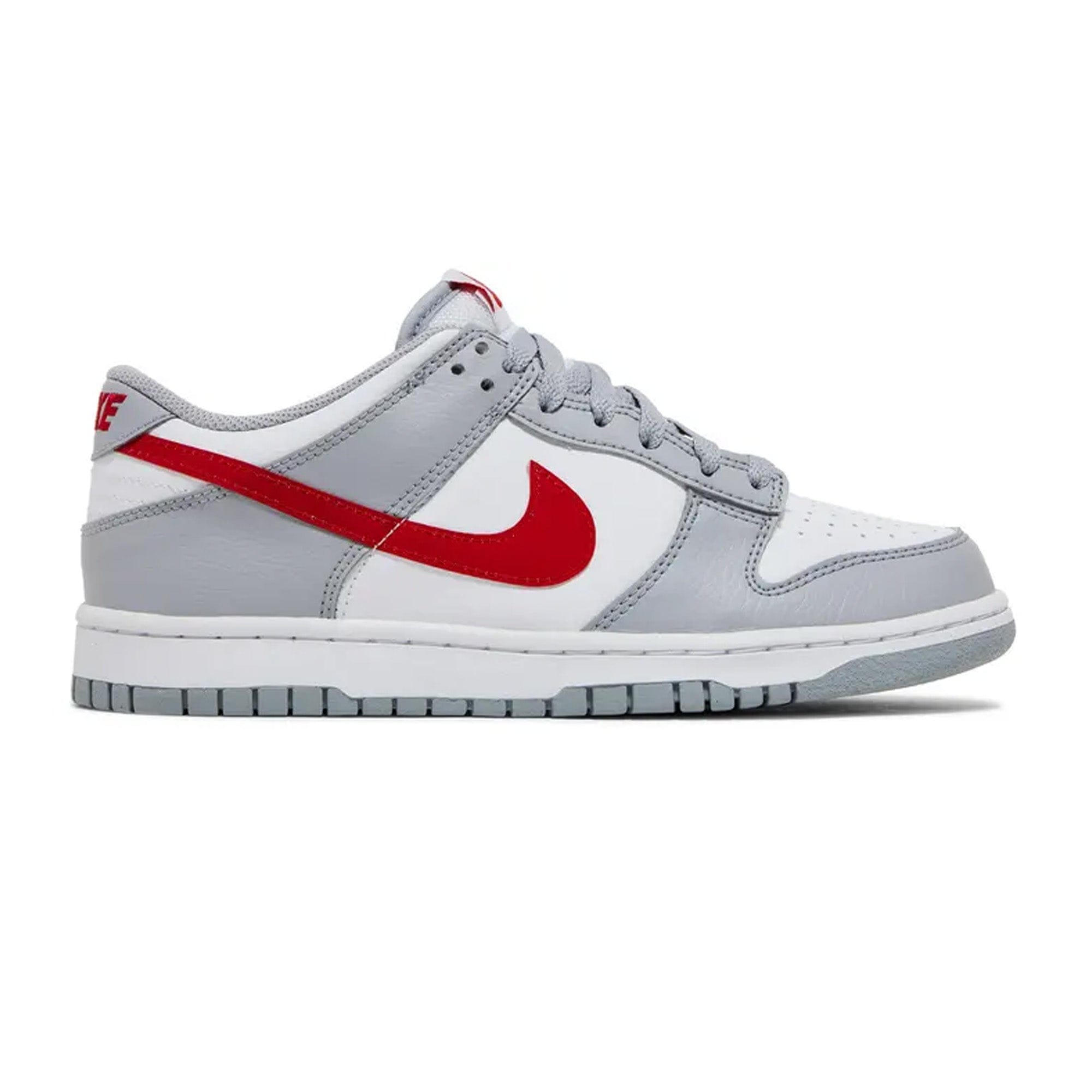 Nike Dunk Low White Grey Red GS (2022)