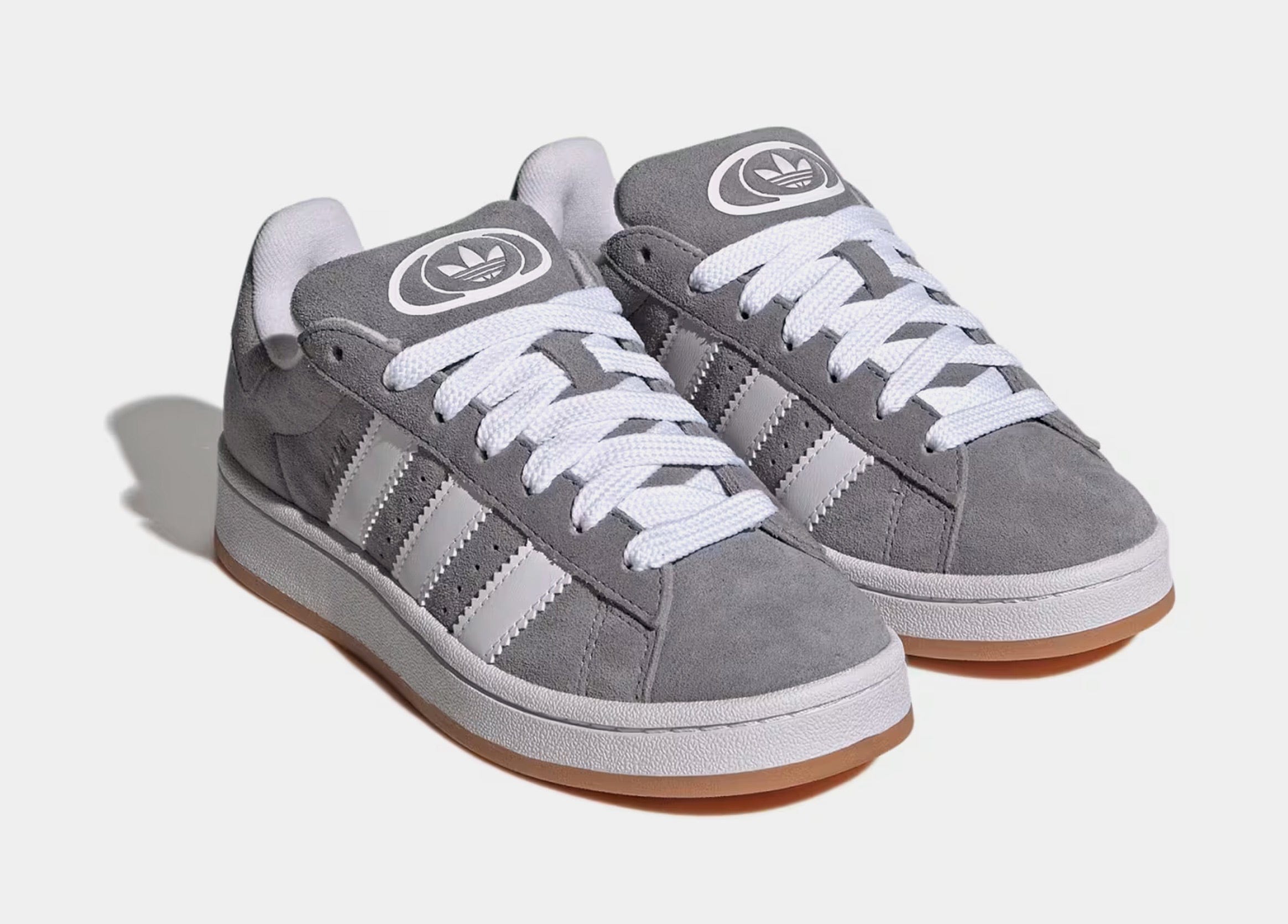 adidas Campus 00s Grade School Lifestyle Shoes (Grey Three/Cloud White/Cloud White)