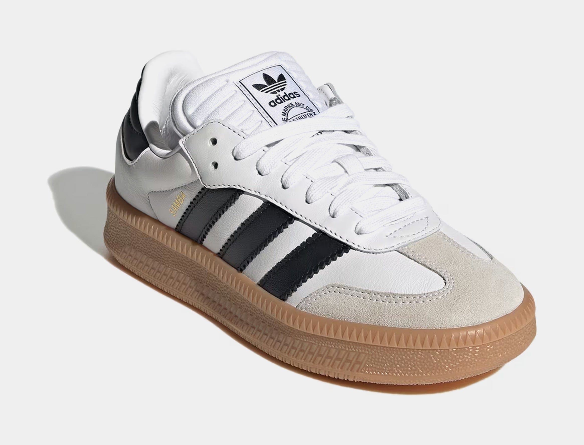 adidas Samba XLG Grade School Lifestyle Shoes (White/Black)