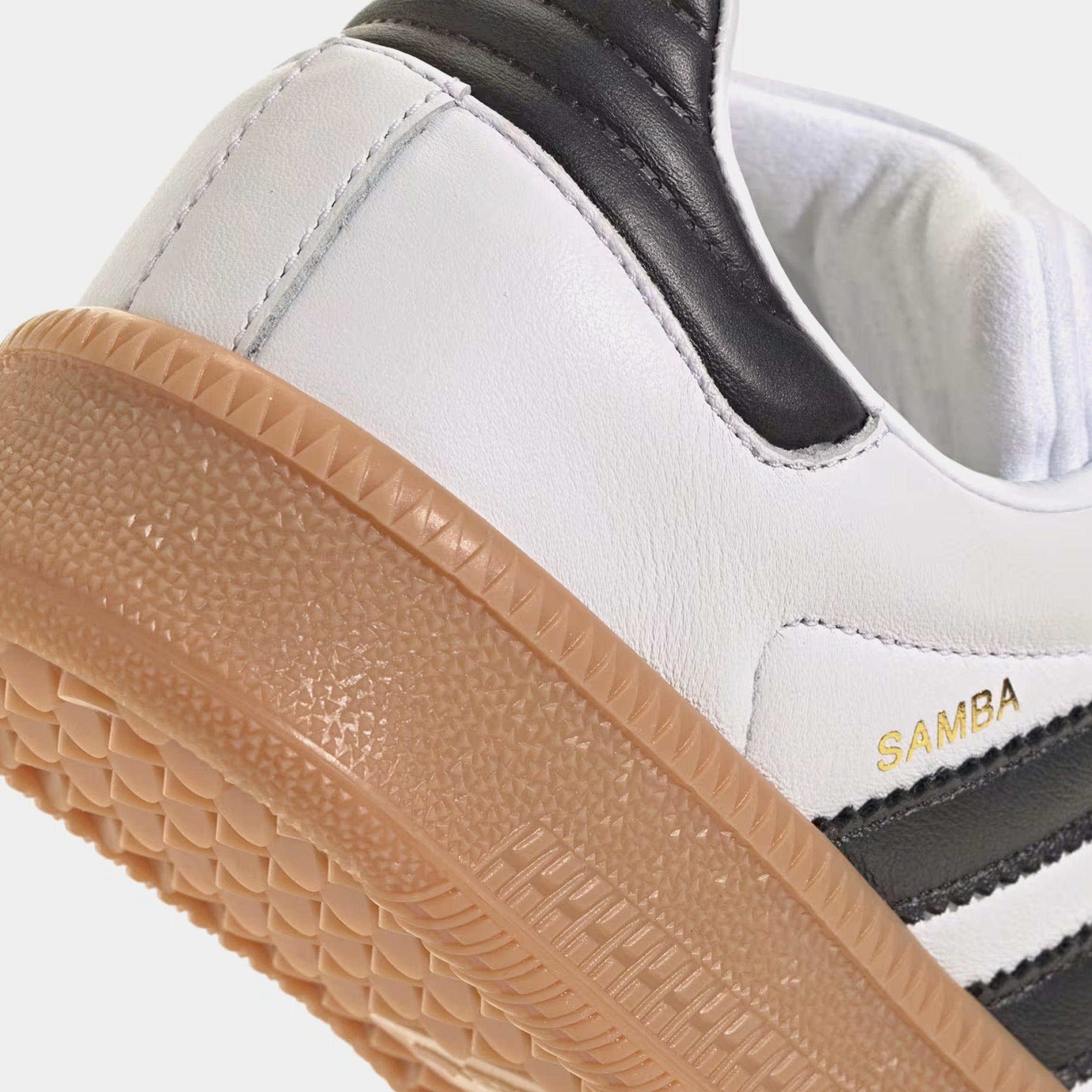 adidas Samba XLG Grade School Lifestyle Shoes (White/Black)