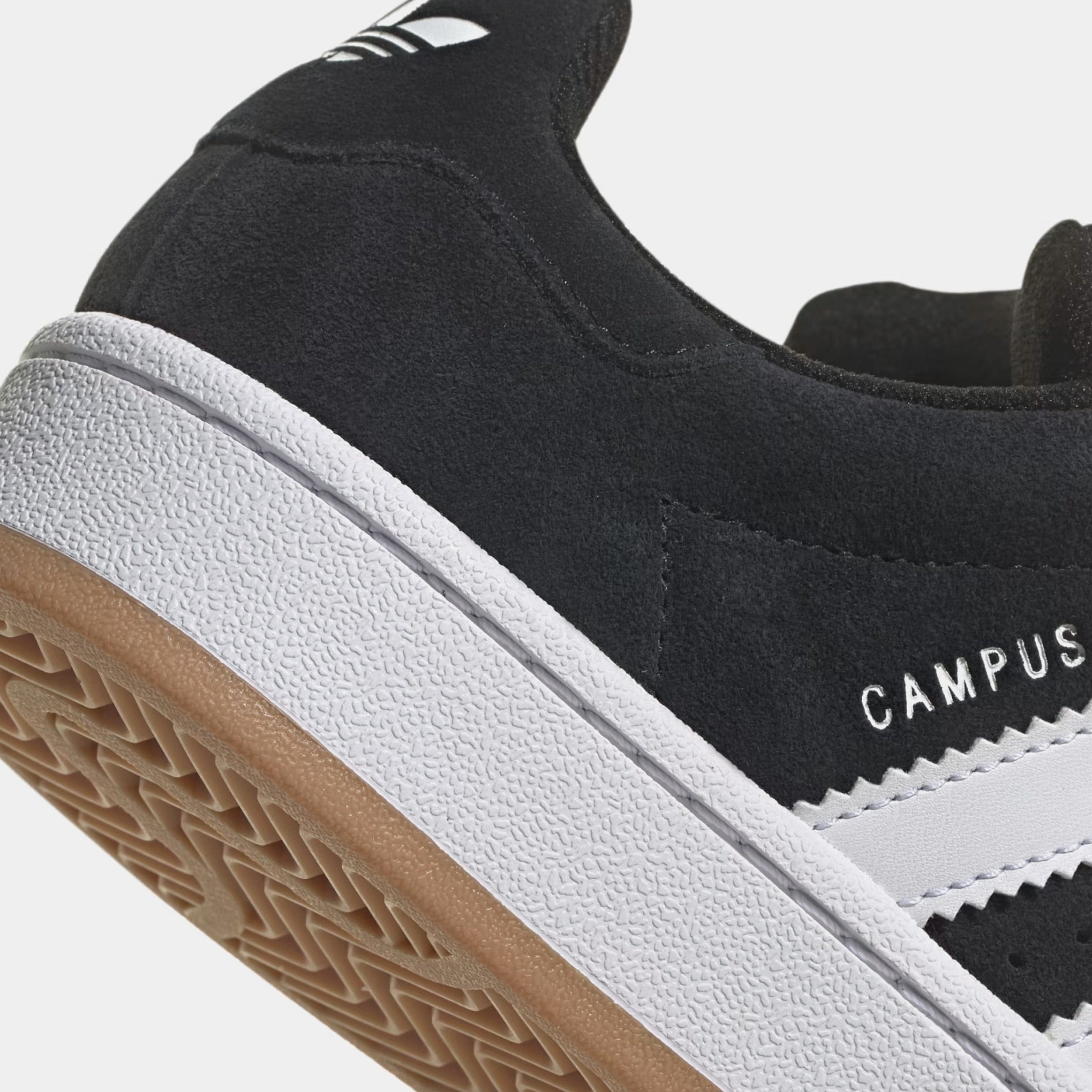 adidas Campus 00s Grade School Lifestyle Shoes (Core Black/Cloud White)