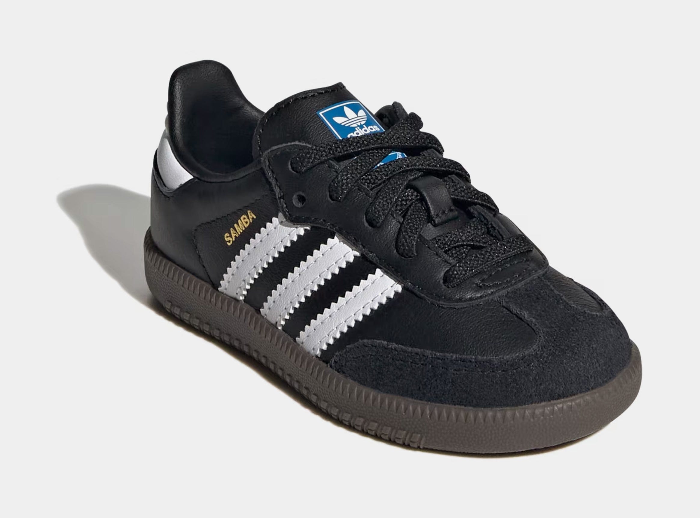 adidas Samba OG Infant Toddler Lifestyle Shoes (Core Black/Cloud White/Gum)