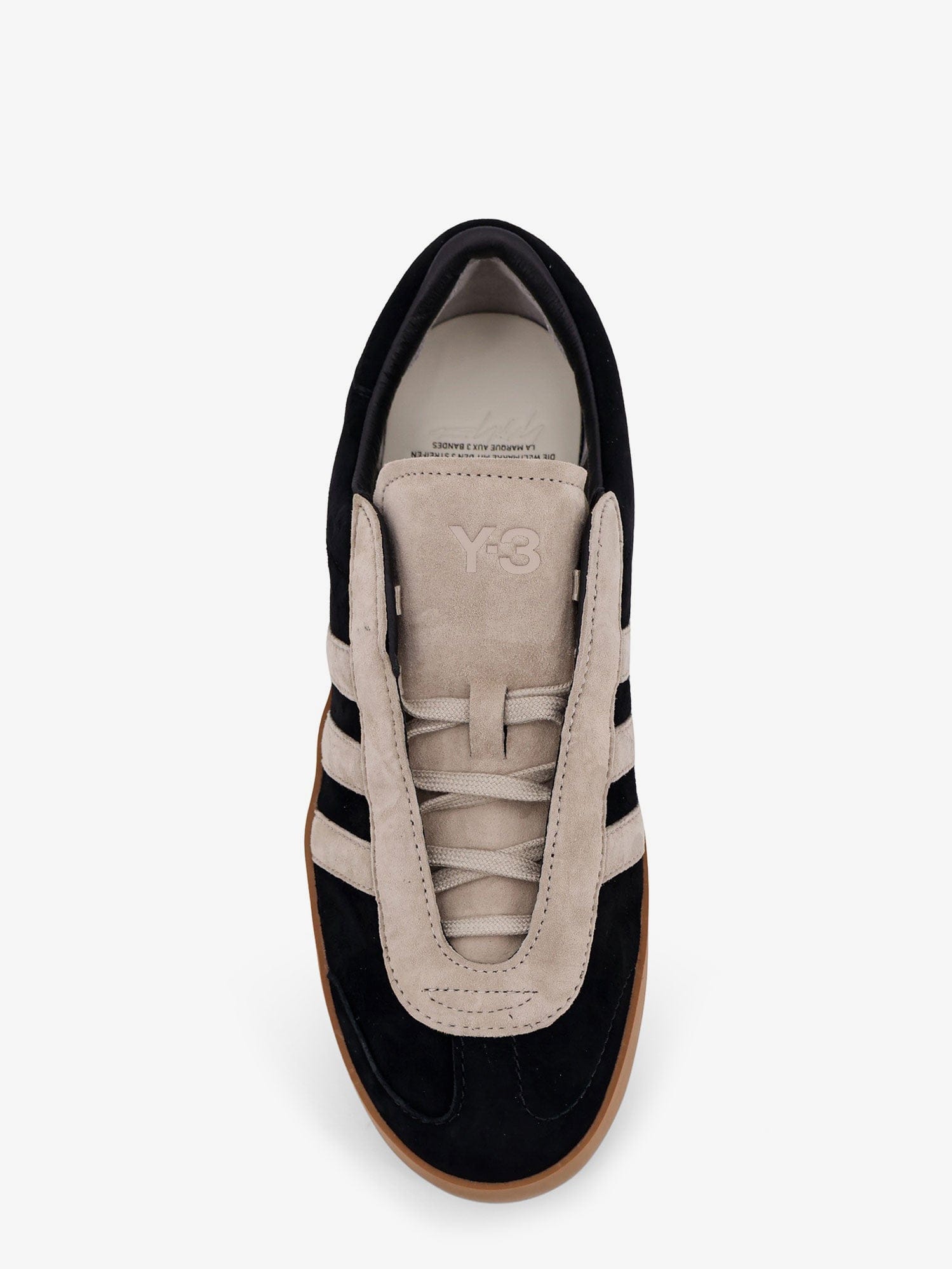 adidas Y - 3 Gazelle suede sneakers with engraved logo on the side