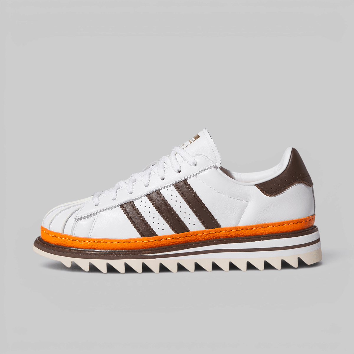 adidas X CLOT By Edison Chen Superstar White Coffee