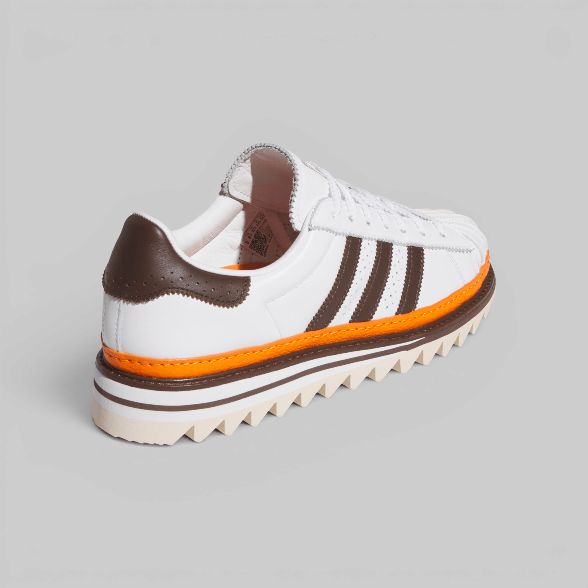 adidas X CLOT By Edison Chen Superstar White Coffee