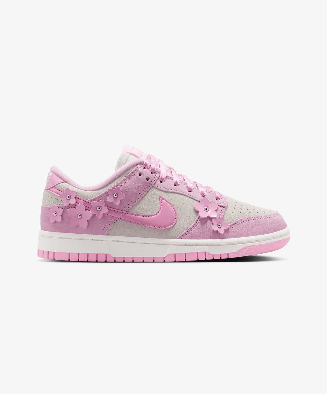 NIKE | DUNK LOW SE { PINK RISE/PINK RISE - SAIL