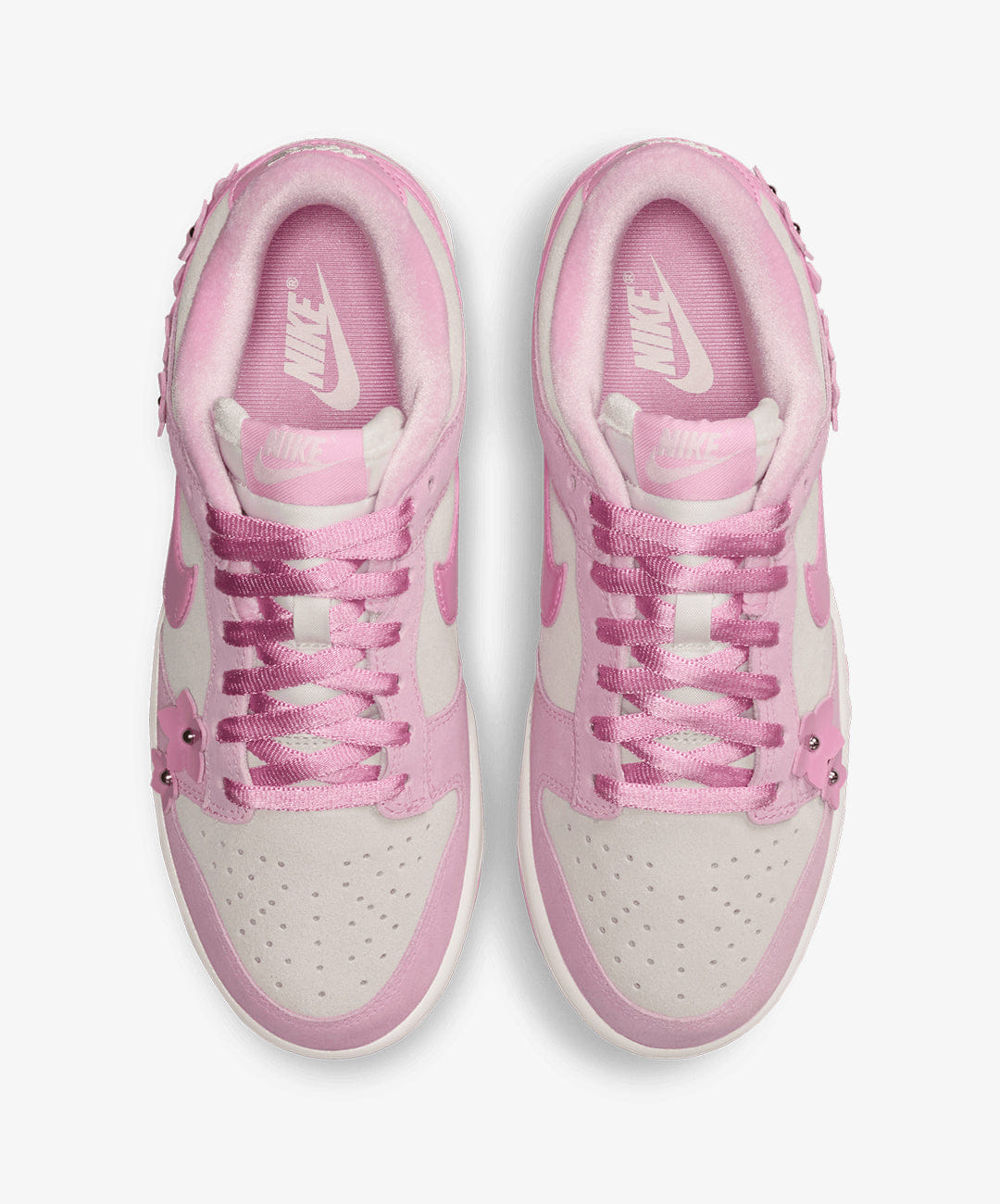 NIKE | DUNK LOW SE { PINK RISE/PINK RISE - SAIL