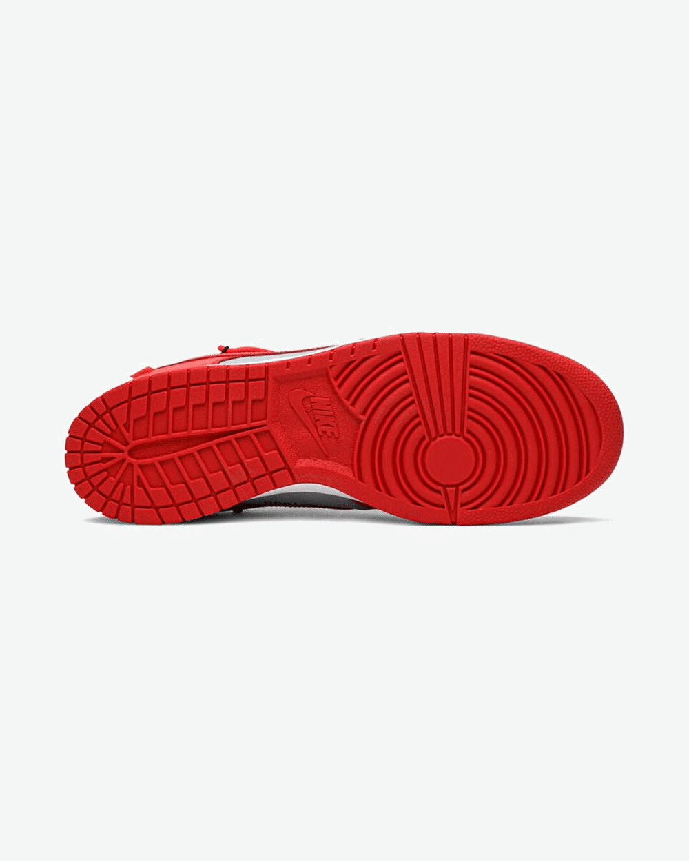 NIKE x OFF WHITE DUNK LOW UNIVERSITY RED